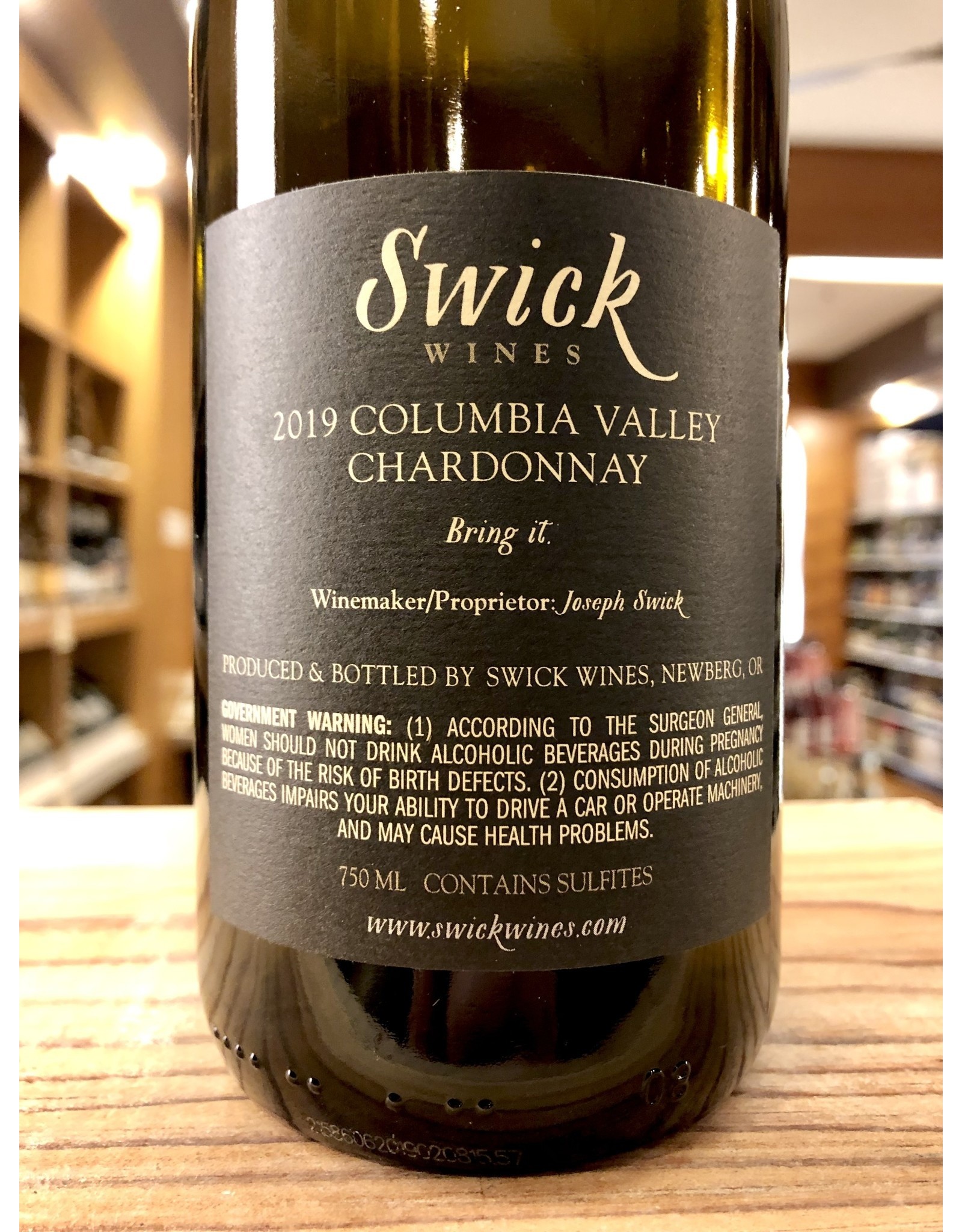 Swick Wyd? Chardonnay - 750 ML