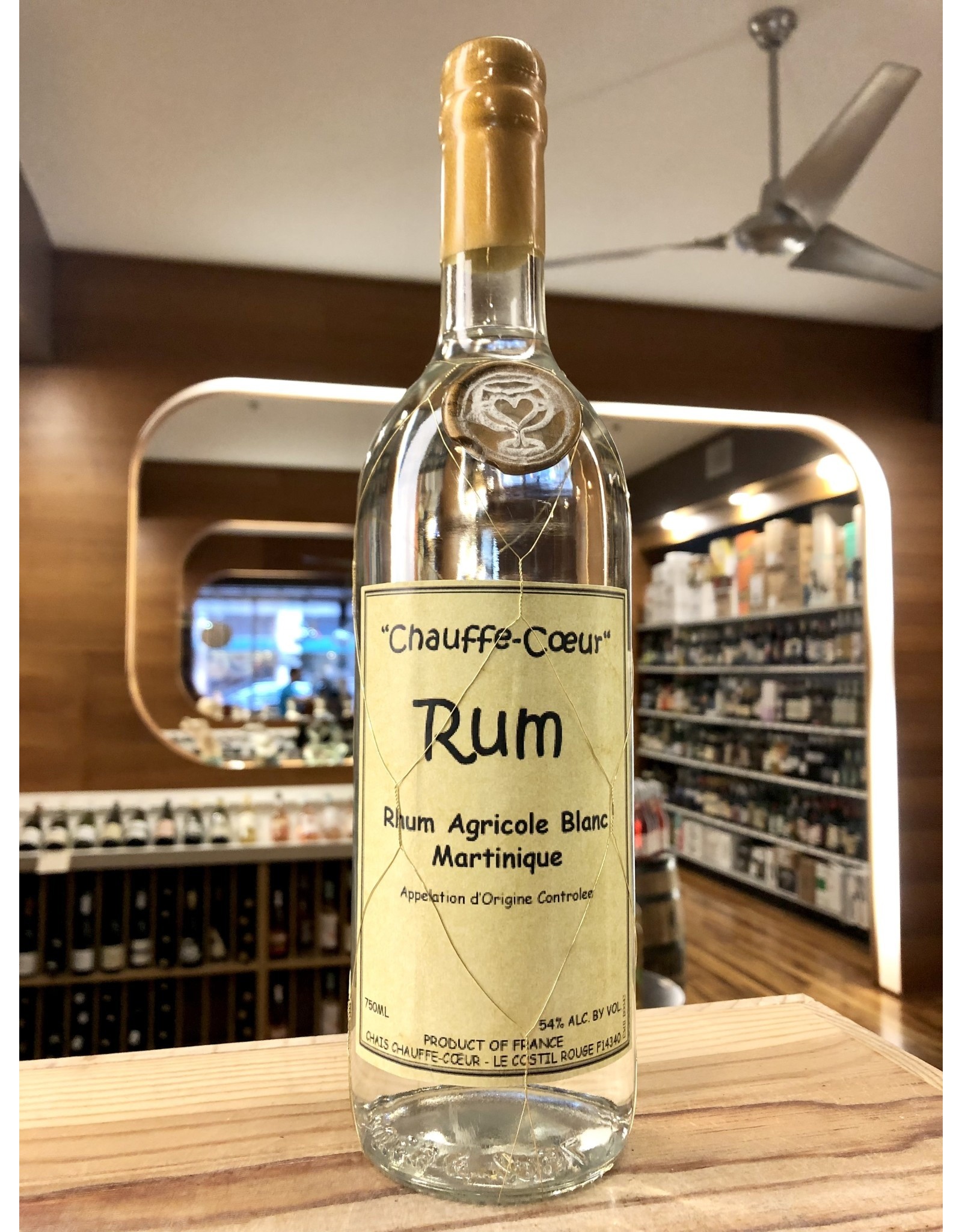 Chauffe-Coeur Rhum Agricole Blanc - 750 ML