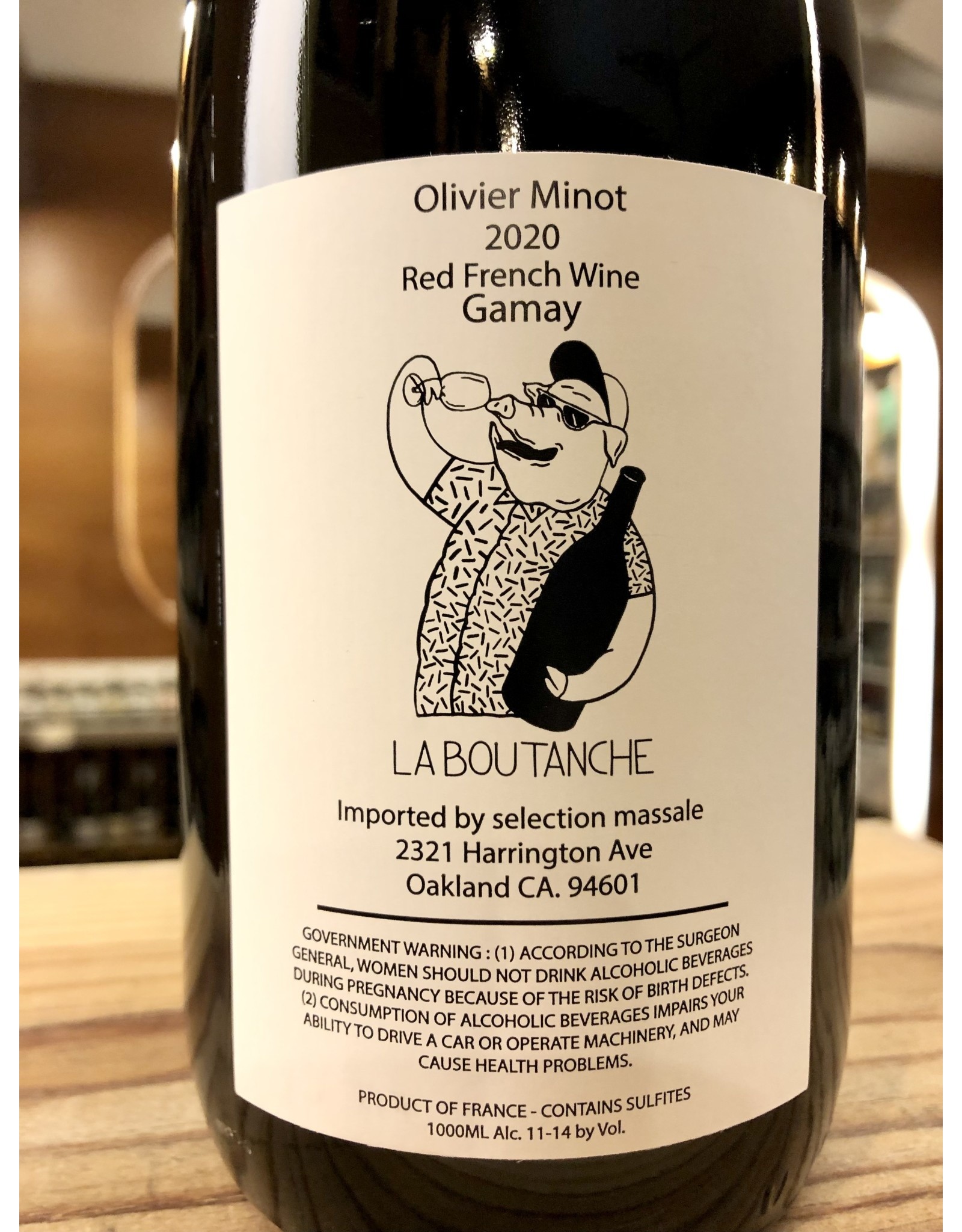 Olivier Minot La Boutanche Gamay - 1 Liter