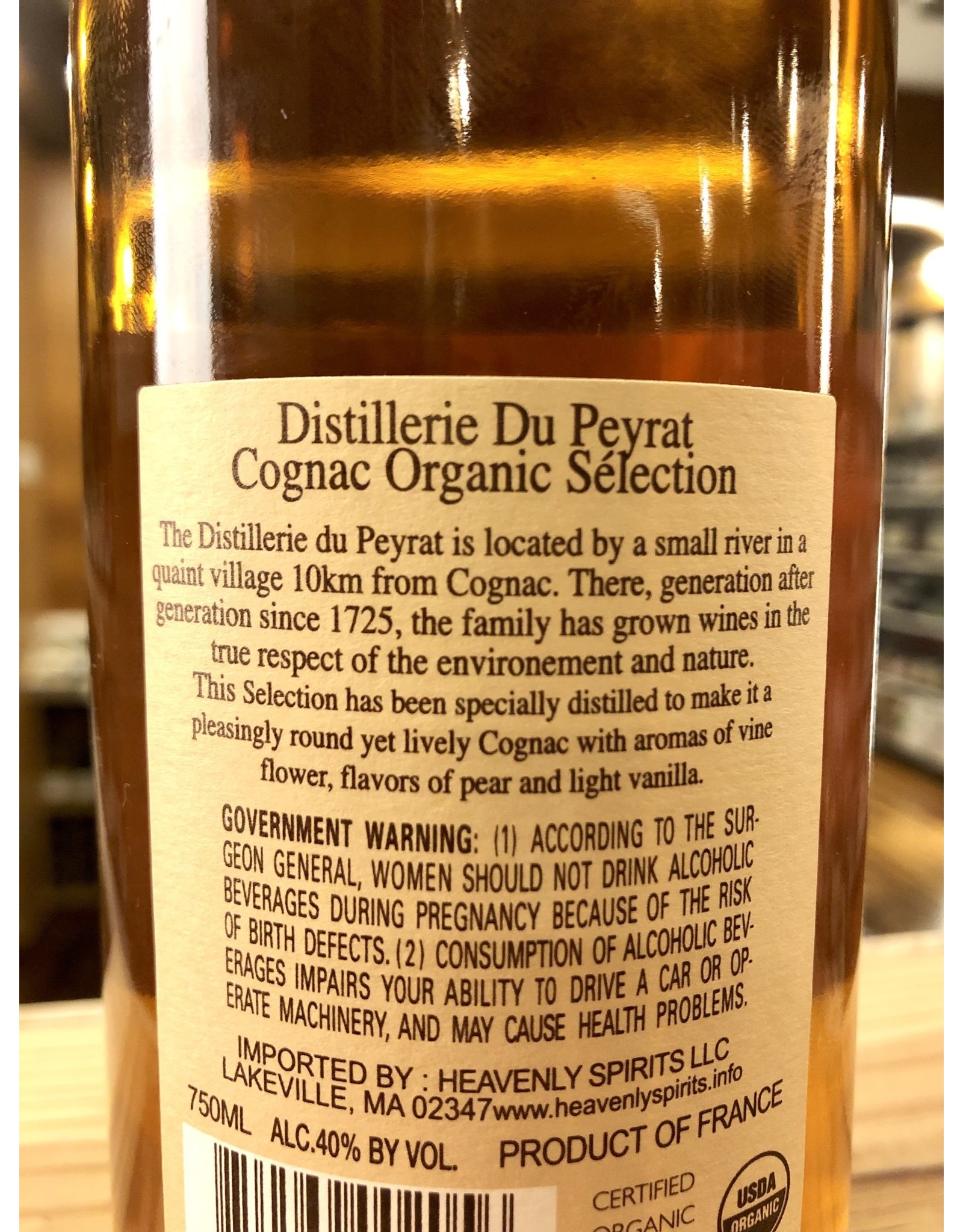 Du Peyrat Organic Selection Cognac - 750 ML