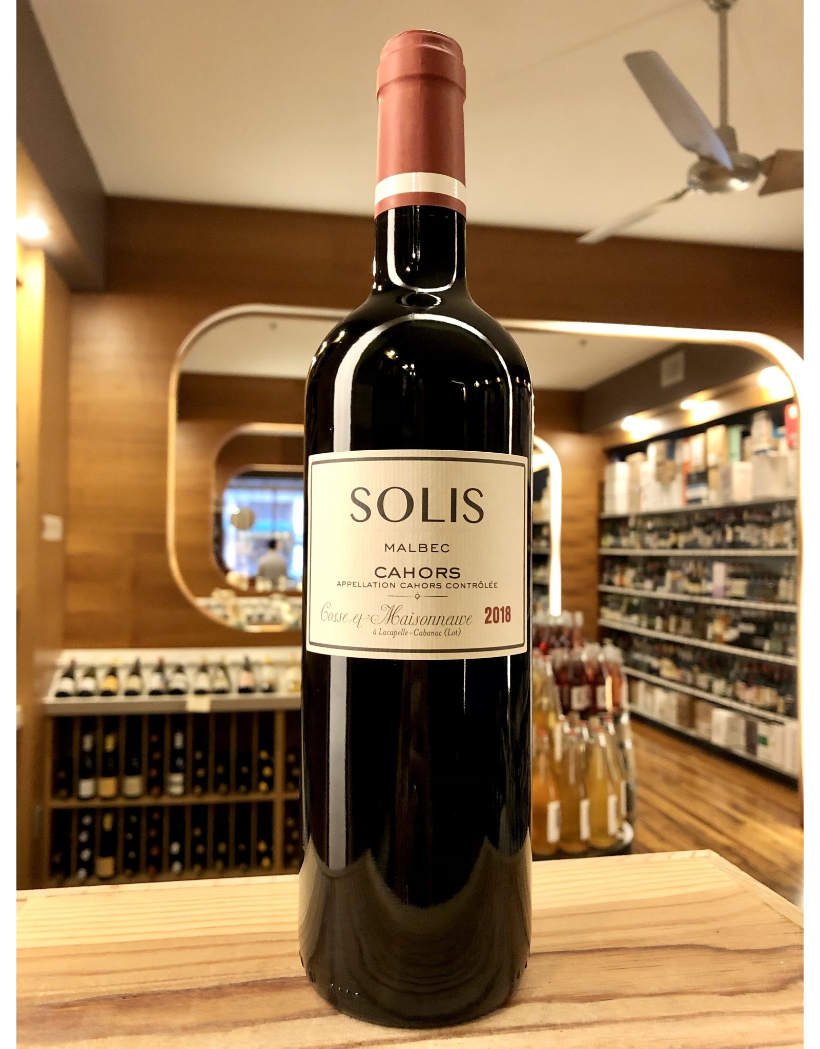 Cosse et Maisonneuve Solis Cahors Malbec - 750 ML