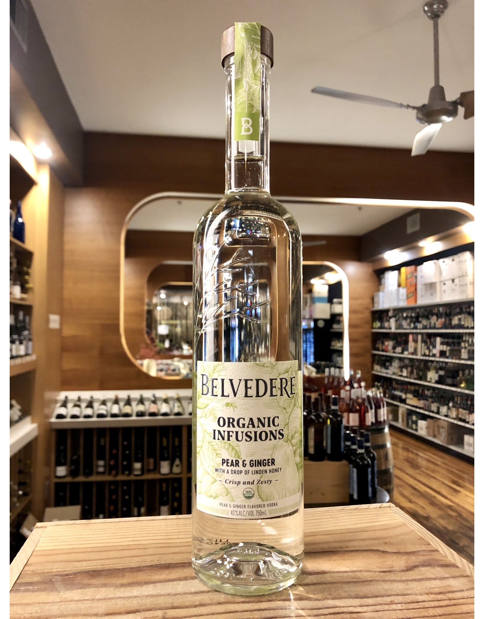 Belvedere Organic Infusions Pear & Ginger Vodka - 750 ml