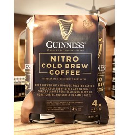 Guinness Nitro Cold Brew Coffee Beer - 4x16 oz.