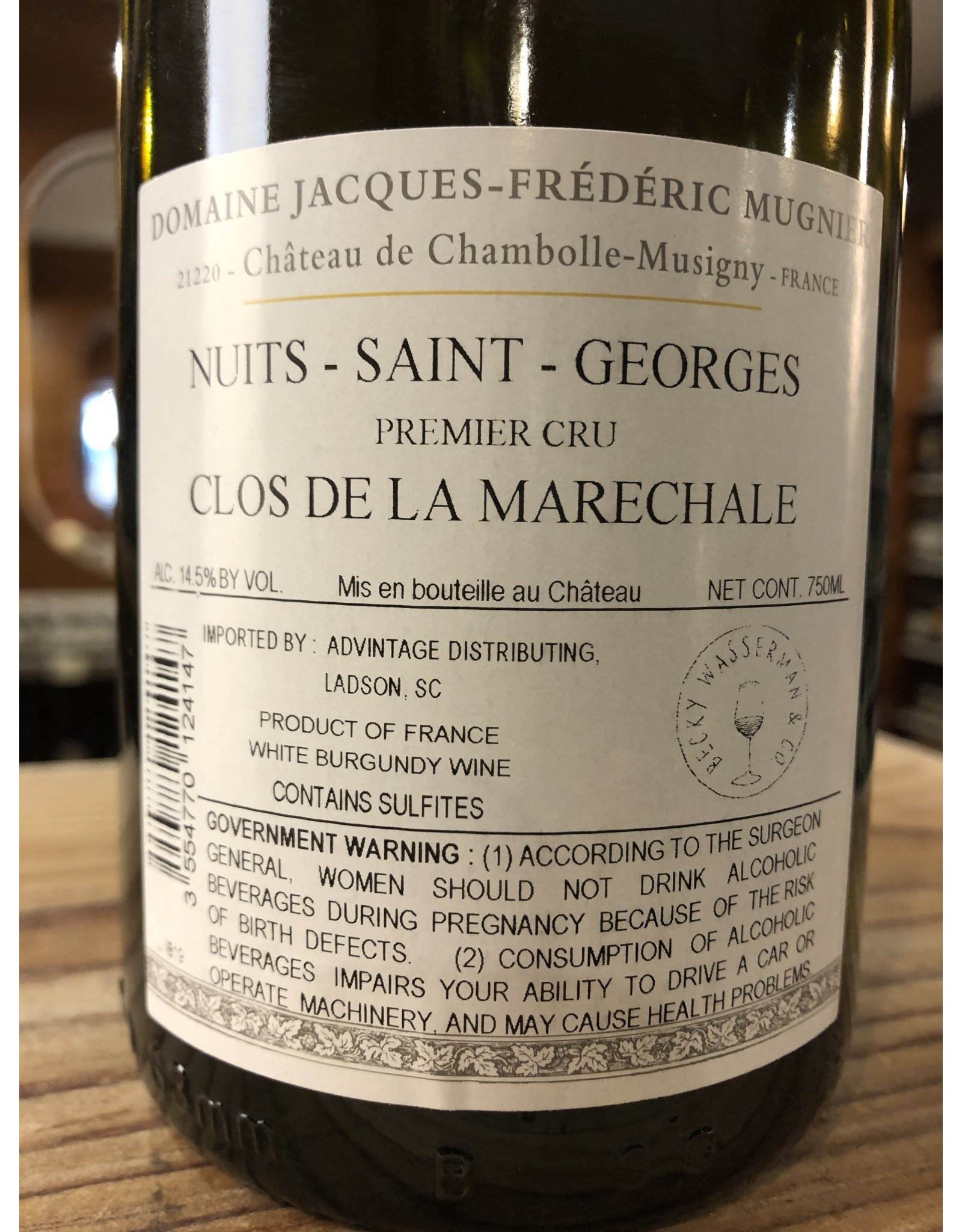 Jacques-Frederic Mugnier Nuits-Saint-Georges 1er Clos de la Marechale Blanc 2019 - 750 ML