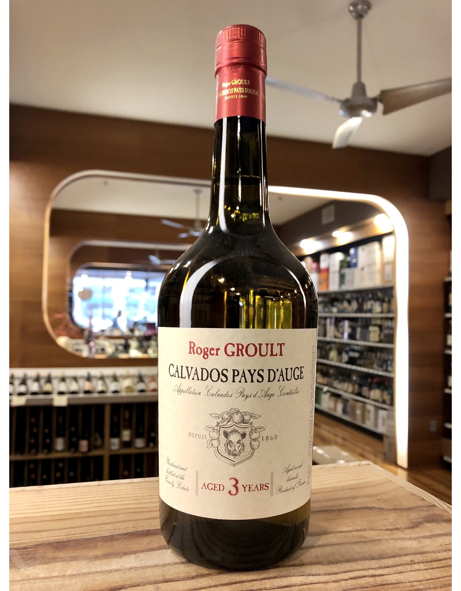 Roger Groult 3 Year Calvados Pays d'Auge - 750 ML
