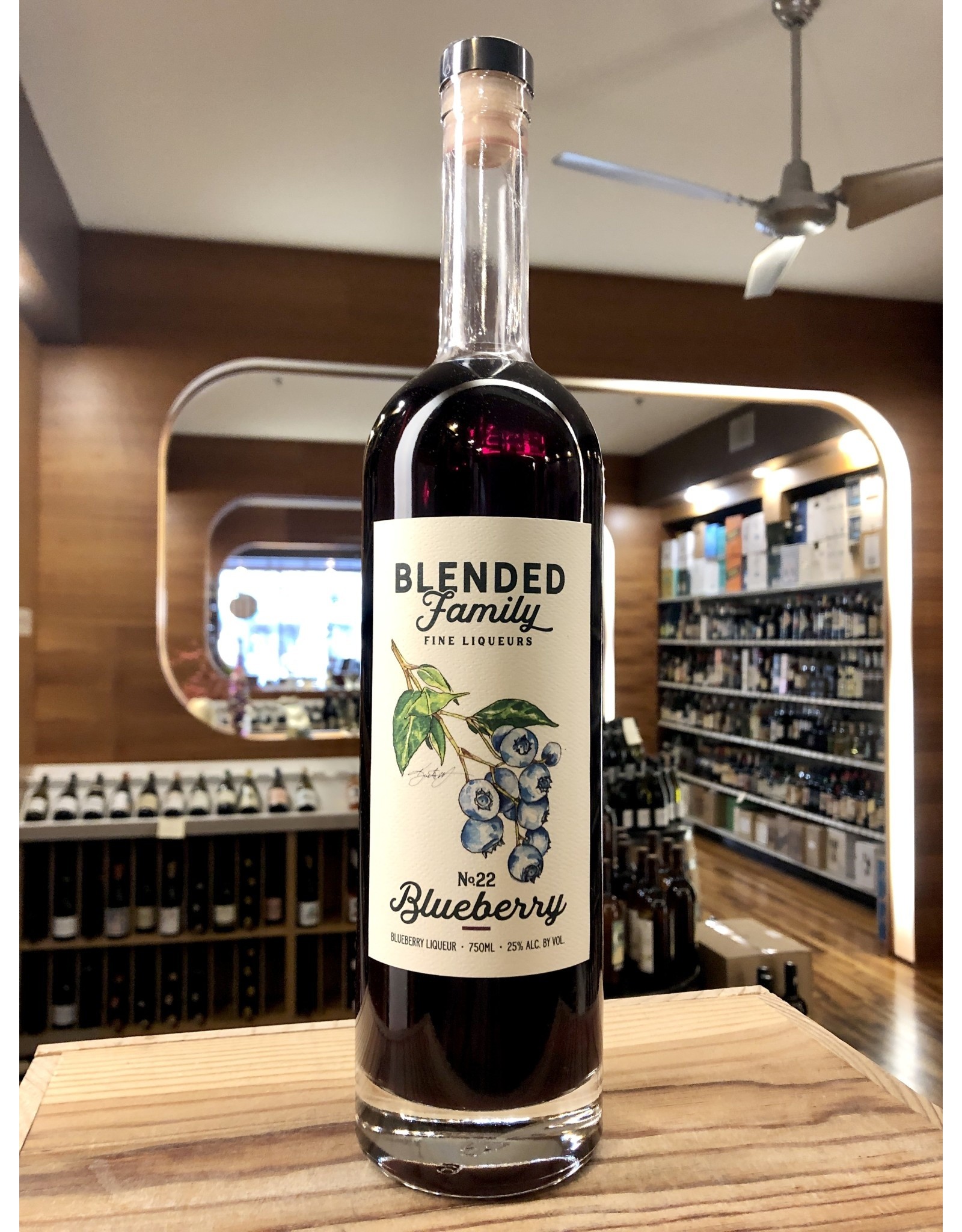 Blended Family Blueberry Liqueur - 750 ML