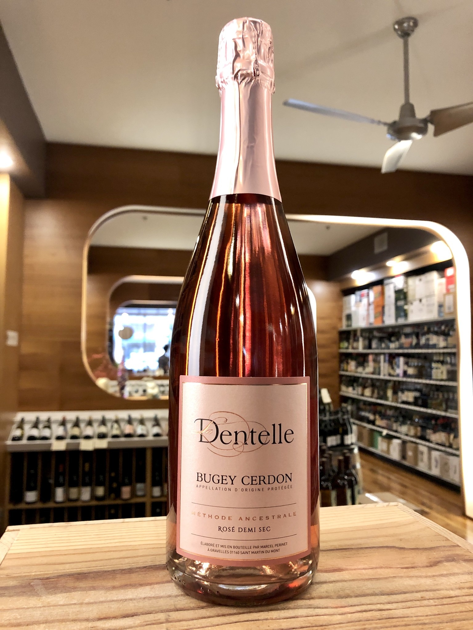 La Dentelle Bugey Cerdon Rose Demi-Sec Sparkling - 750 ML