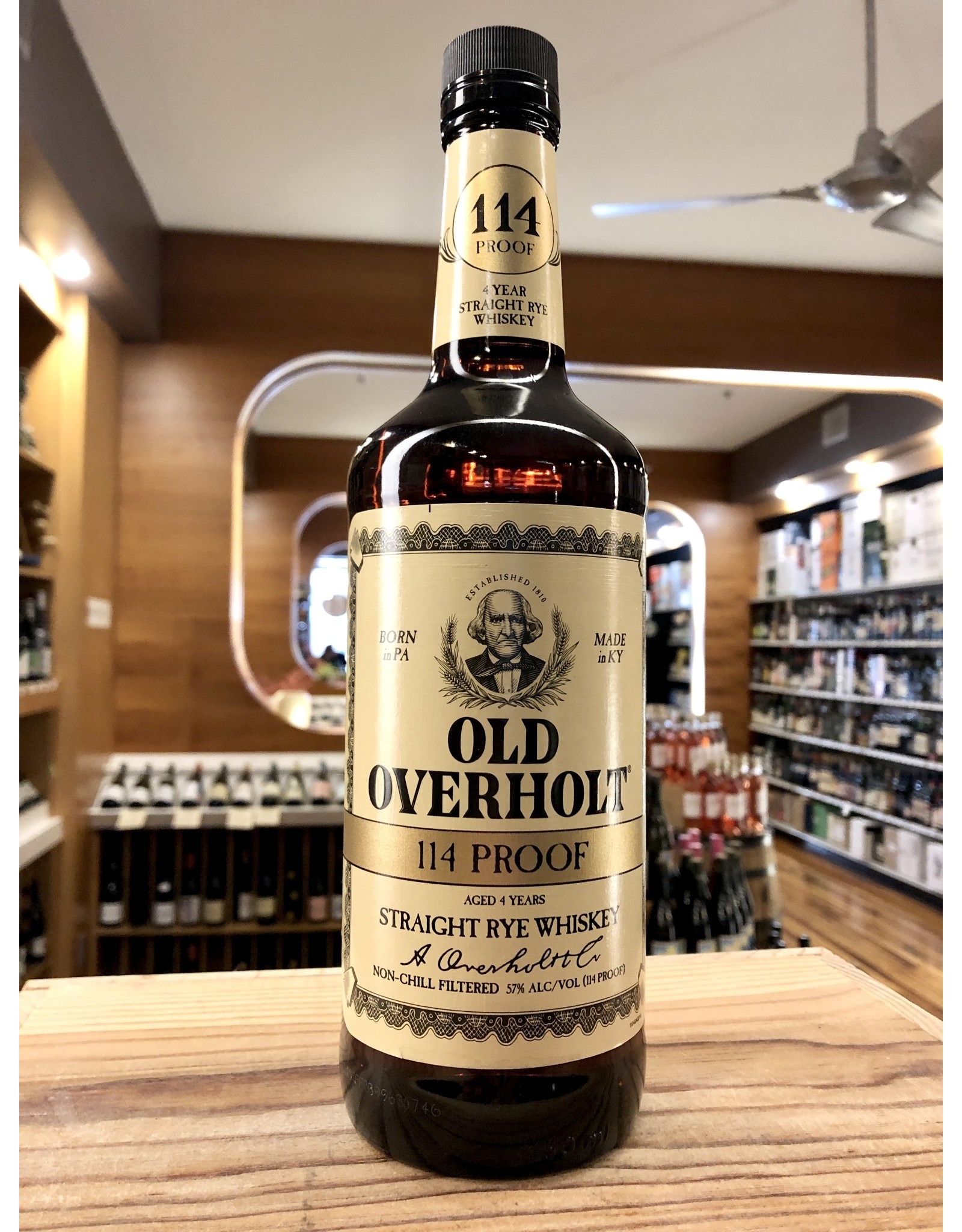Old Overholt 114 Proof Rye Whiskey - 750 ML