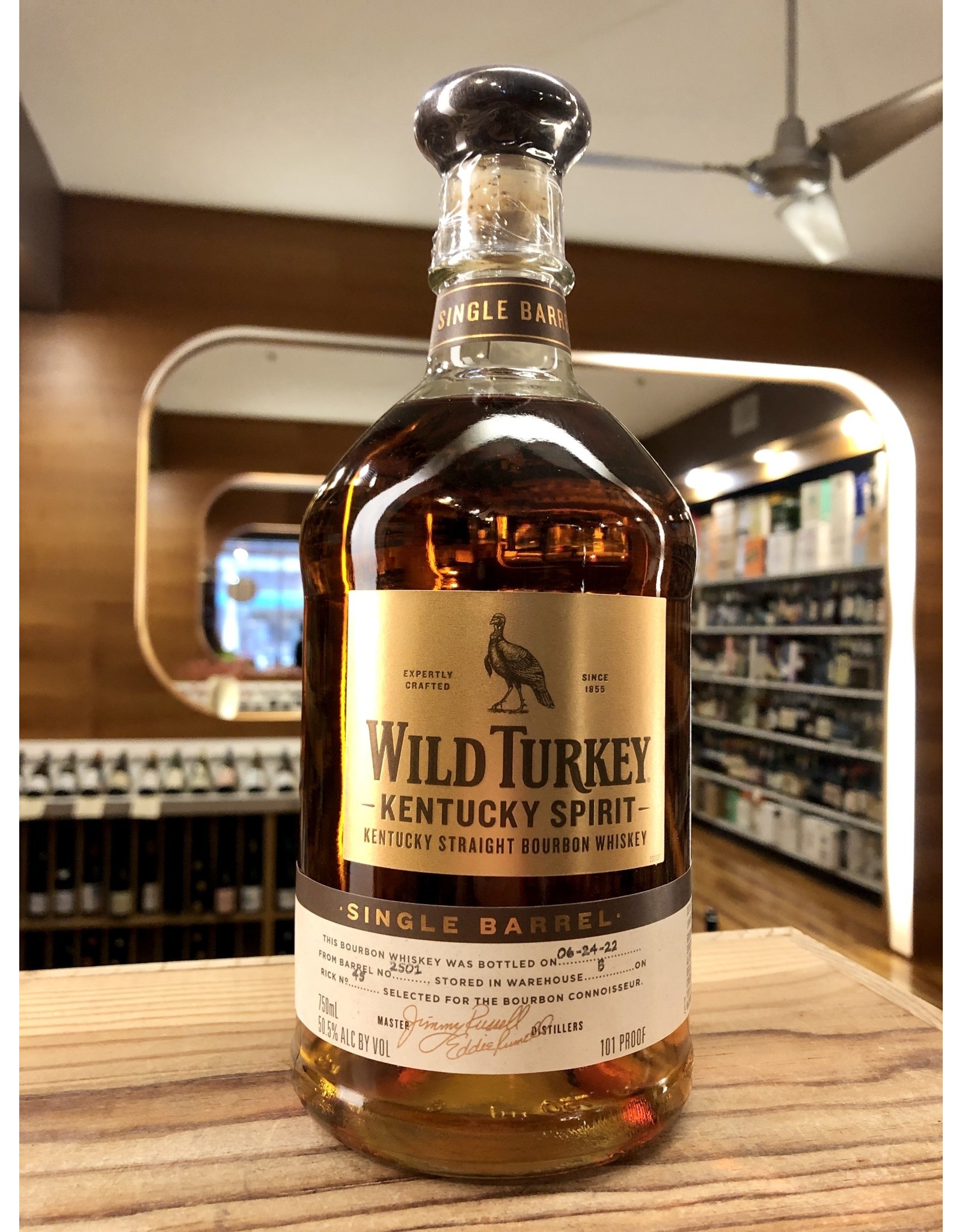 Wild Turkey Kentucky Spirit Single Barrel Bourbon - 750 ML