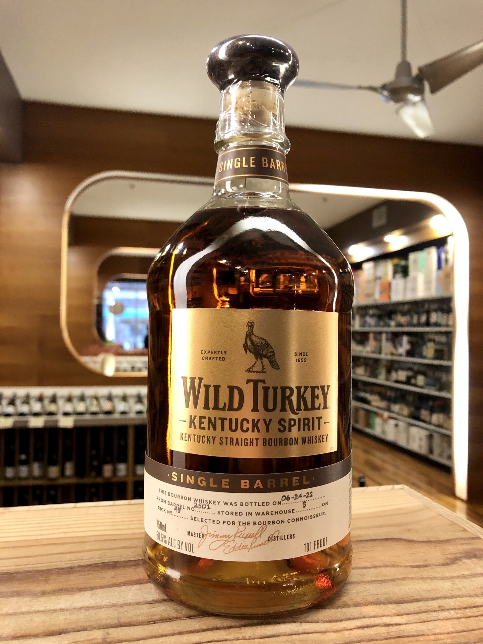 Wild Turkey Kentucky Spirit Single Barrel Bourbon - 750 ML