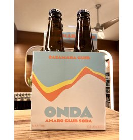 Casamara Club Onda Non-Alcoholic Soda - 4x12 oz.
