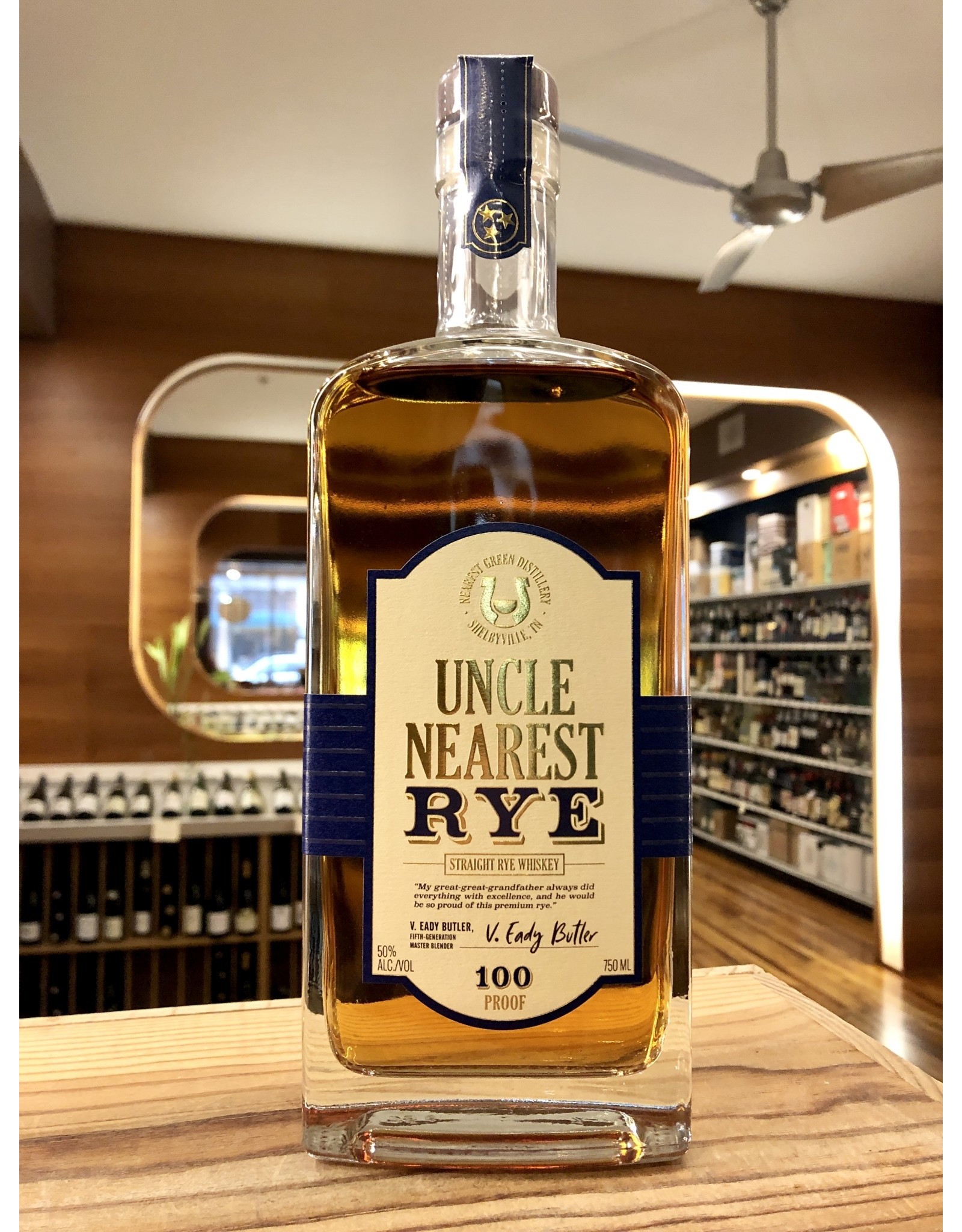 Uncle Nearest Rye Whiskey - 750 ML