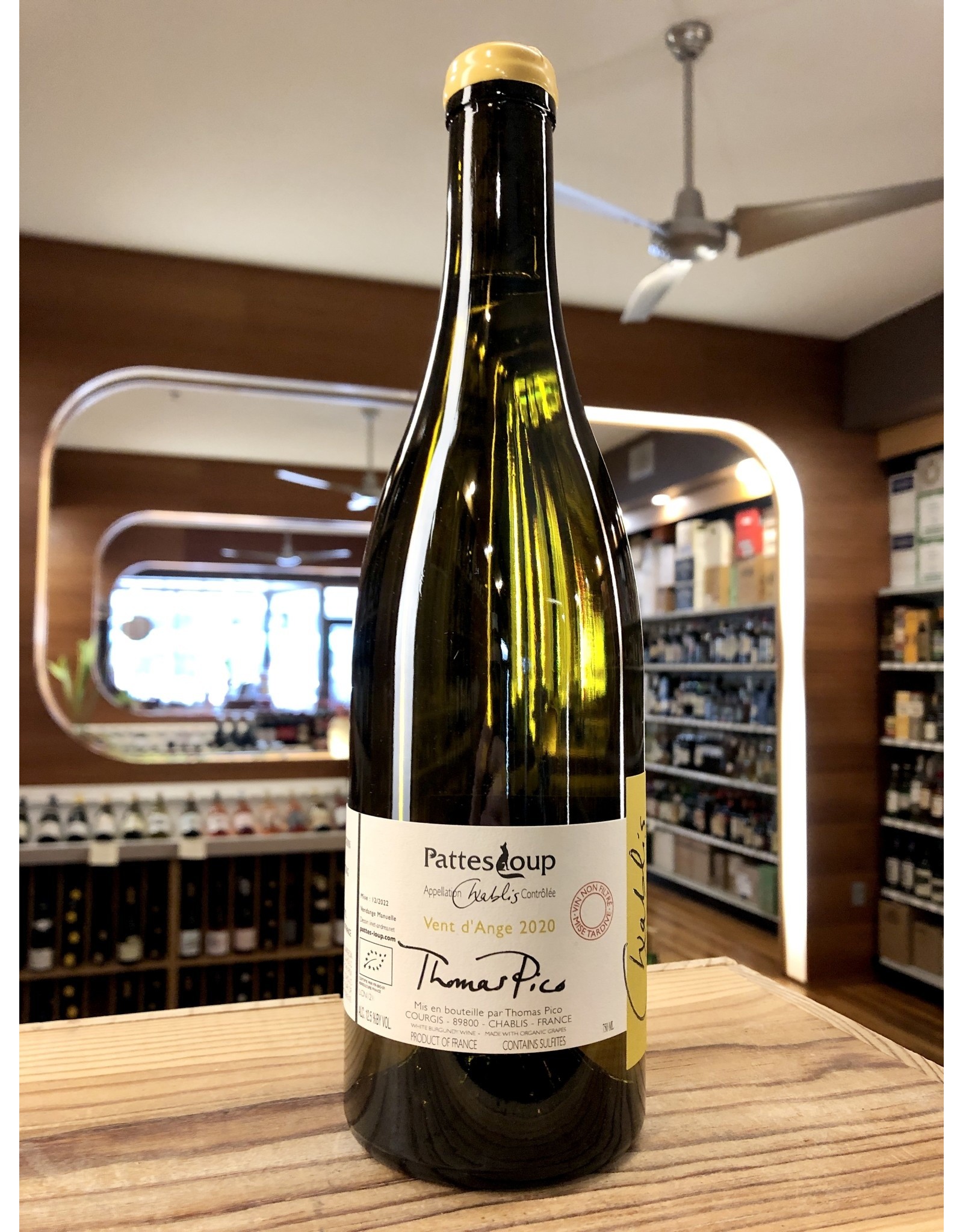 Pattes Loup Chablis Vent d'Ange - 750 ML