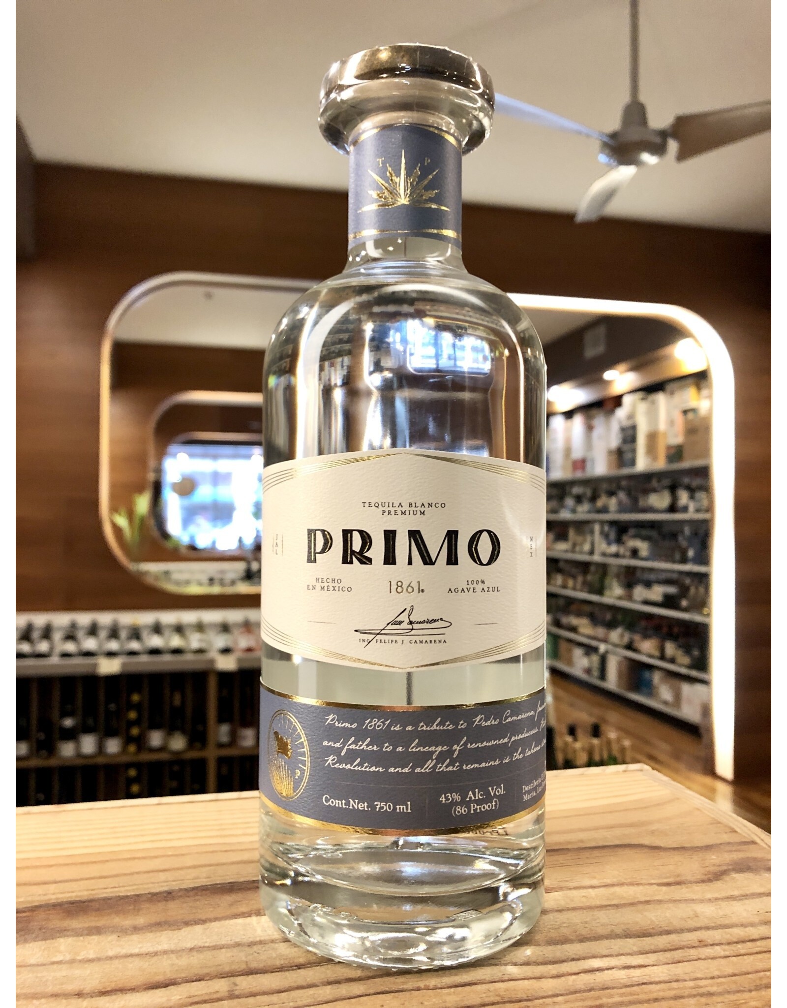 Primo 1861 Blanco Tequila - 750 ML