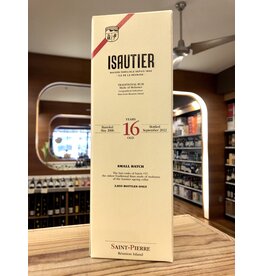 Isautier 16 Year Traditional Rum - 750 ML