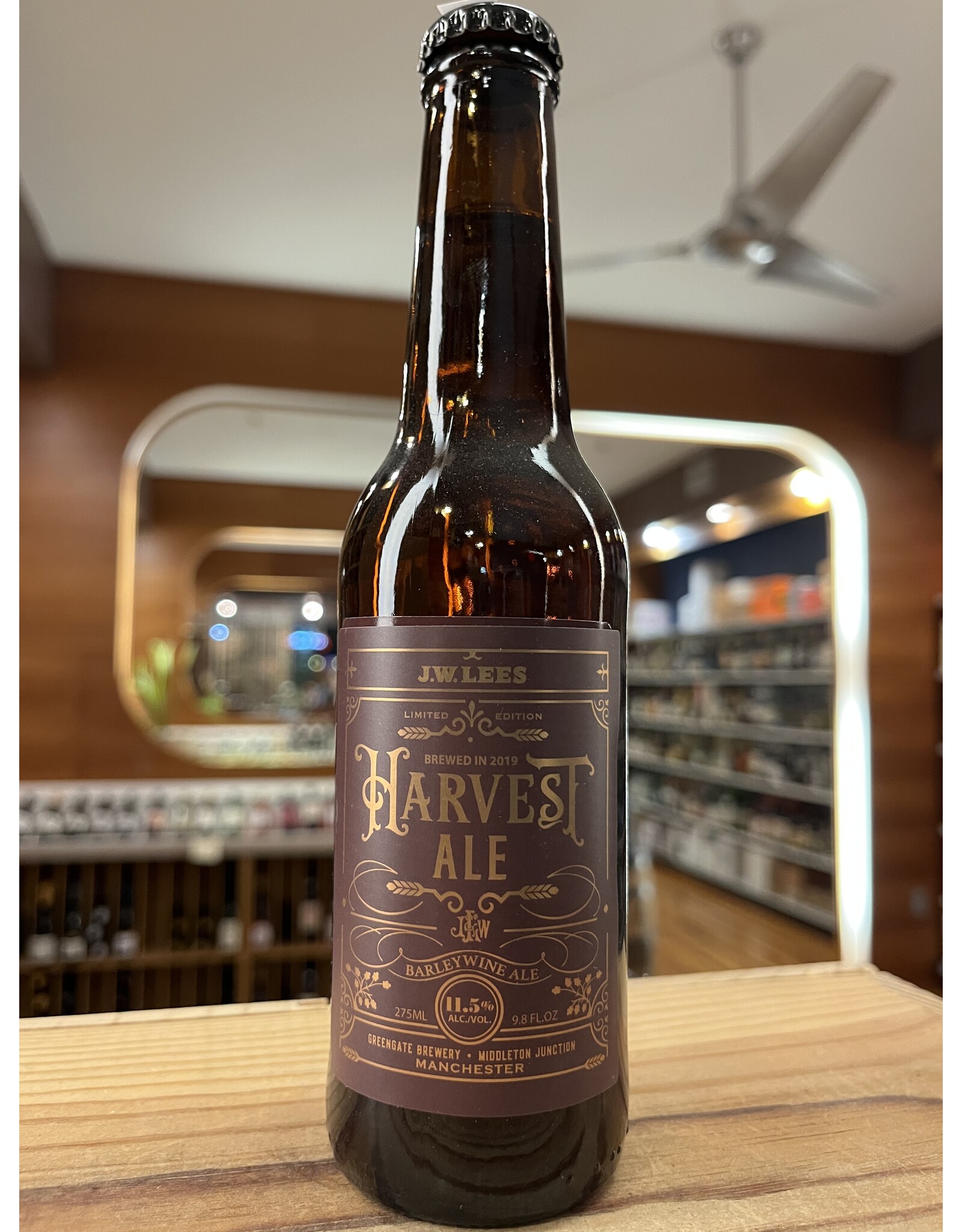 JW Lees Harvest Ale Barleywine - 9.8 oz.
