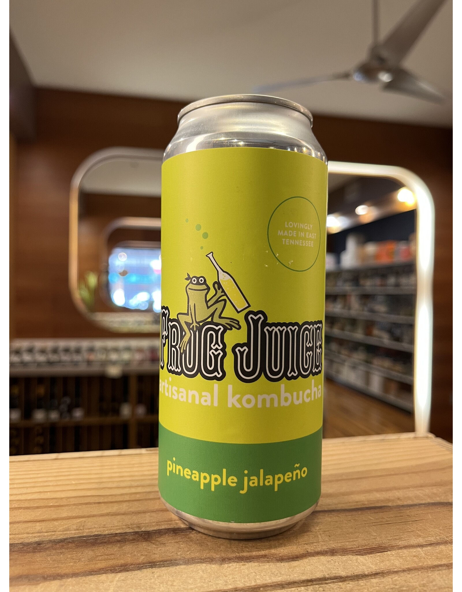 Frog Juice Pineapple Jalapeno Kombucha - 16 oz.