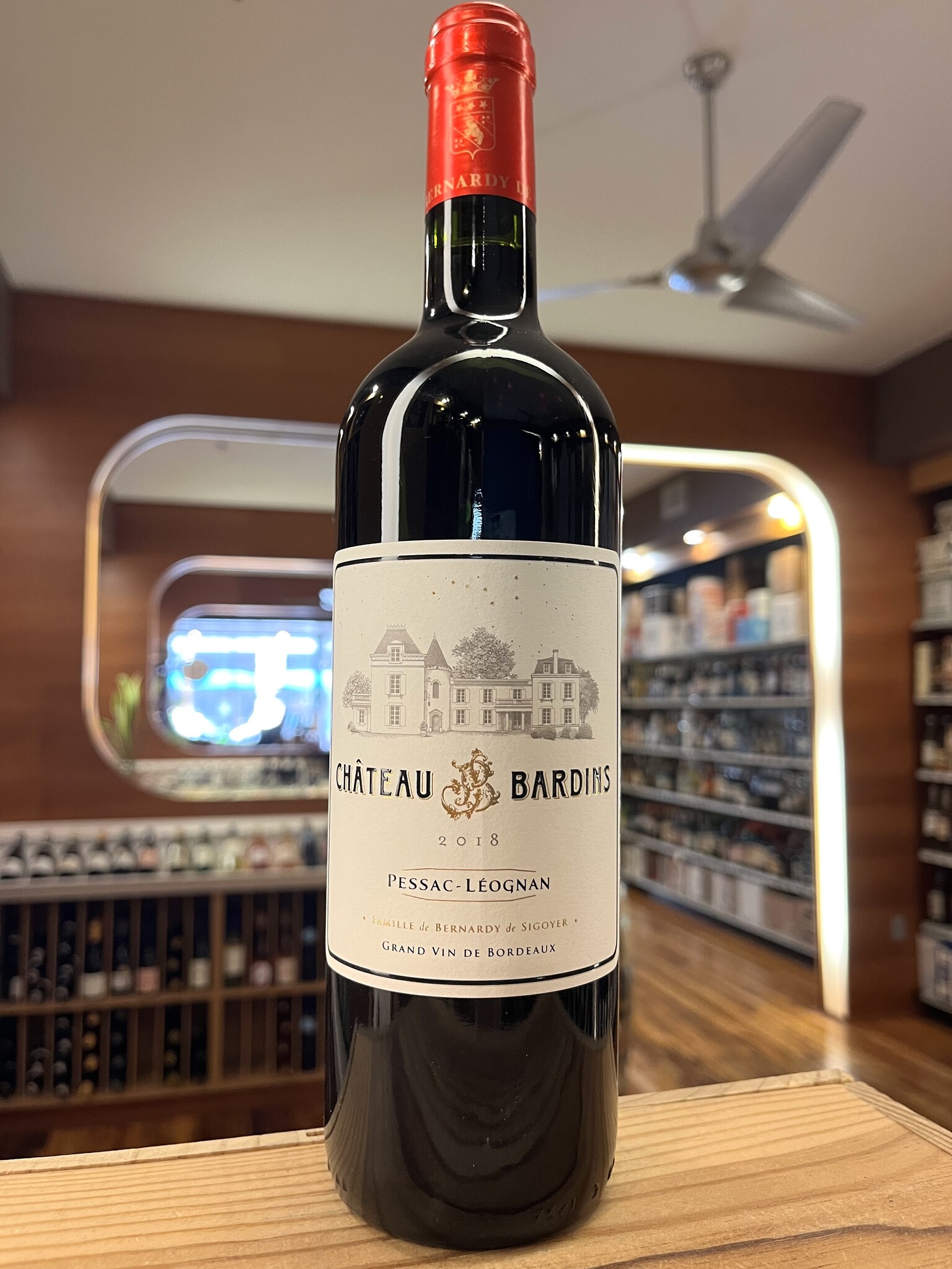 Pessac-Léognan 2018 赤ワイン 750ml Chateau Bardins Pessac-Leognan Rouge 2018 - 750 ML - Downtown Wine