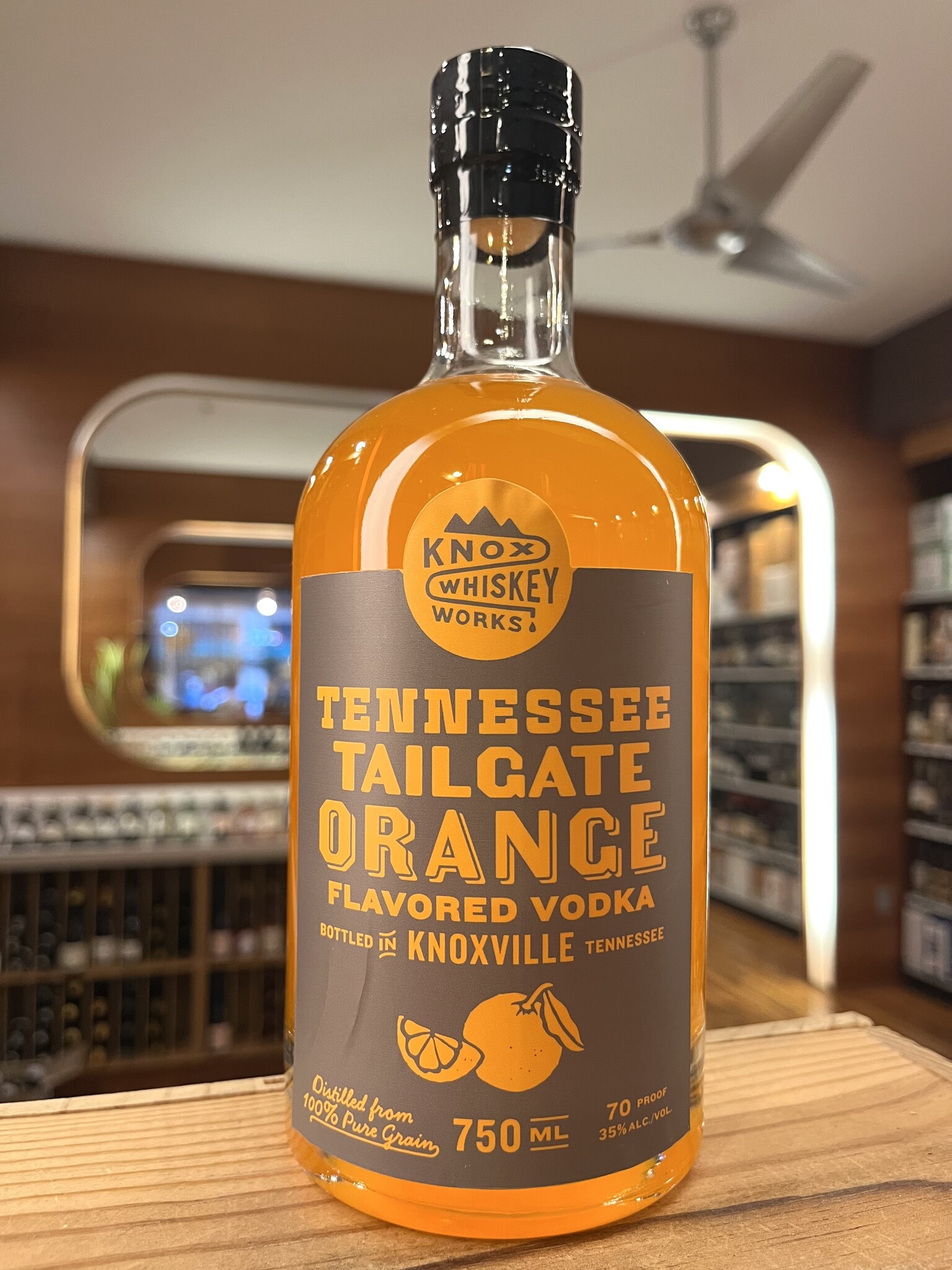 Knox Whiskey Works Orange Vodka - 750 ML - Downtown Wine + Spirits