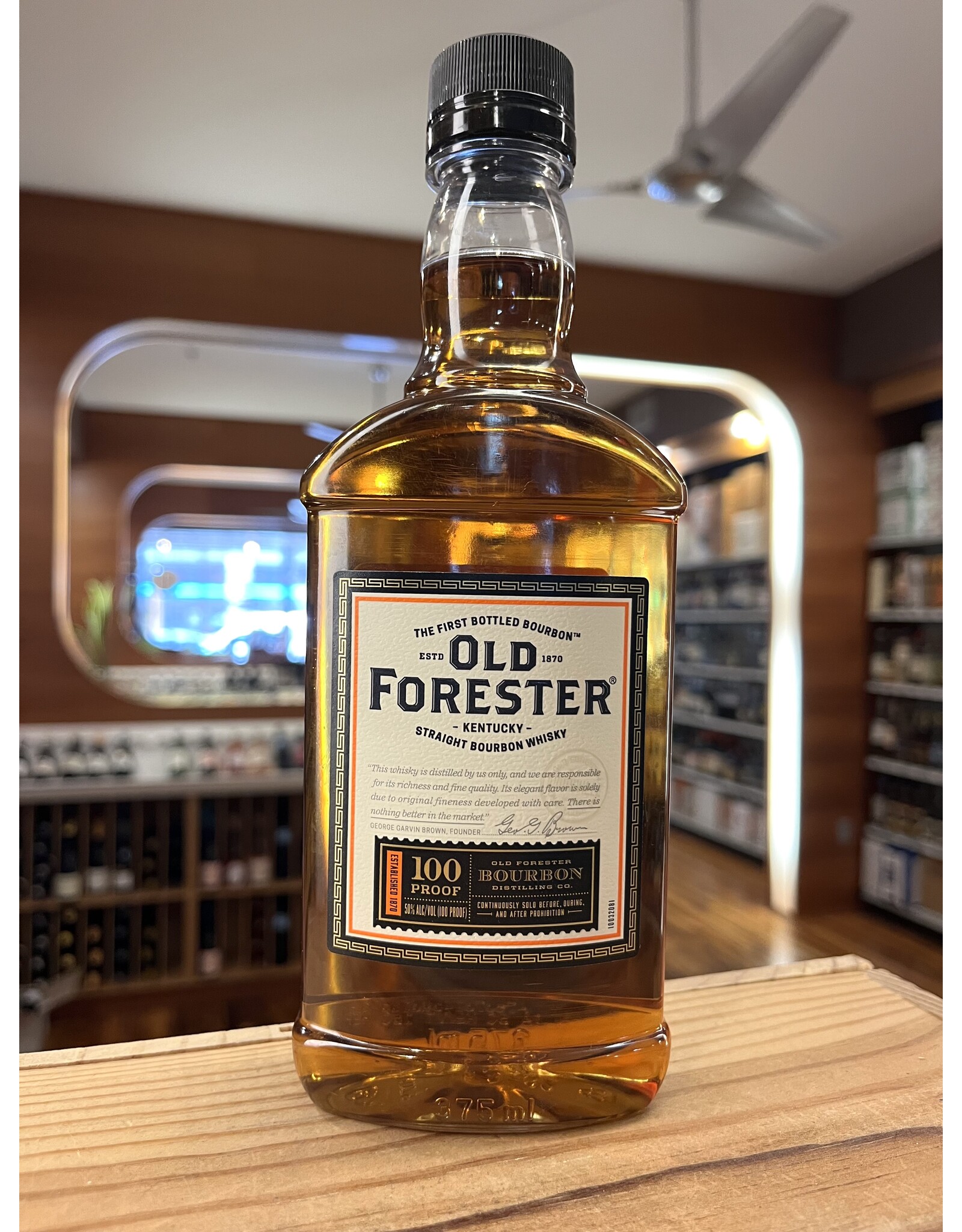 Old Forester 100 Proof Bourbon Pint - 375 ML