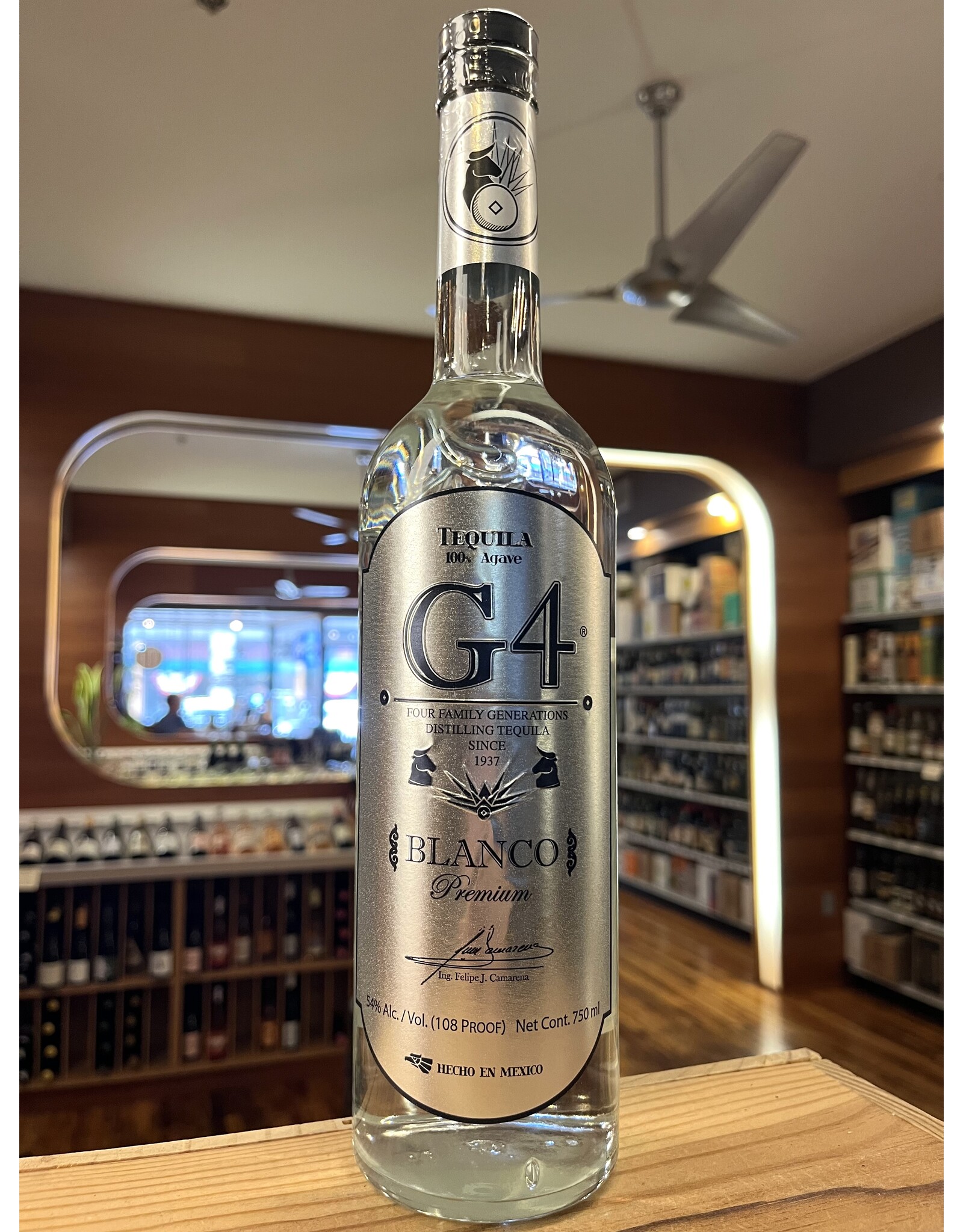 G4 Blanco 108 Proof Tequila - 750 ML