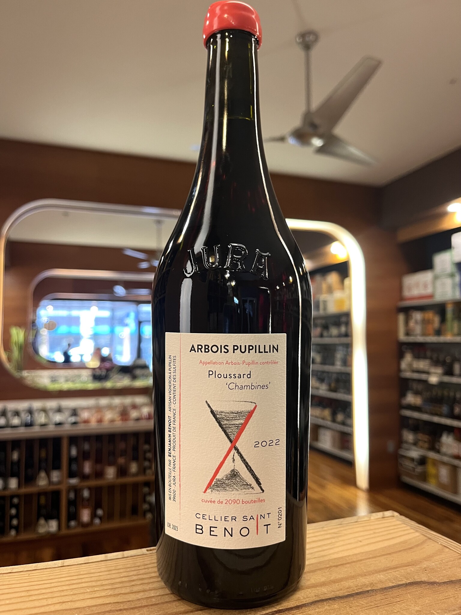 Cellier Saint Benoit Ploussard Chambines Arbois Pupillin - 750 ML