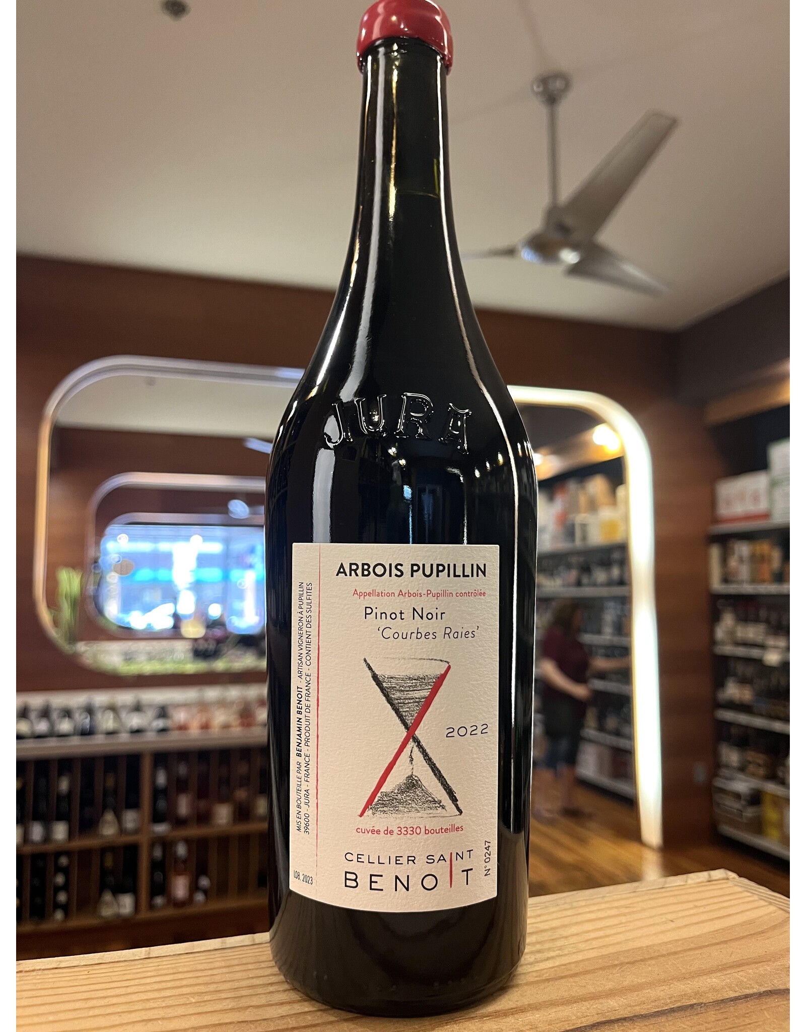 Cellier Saint Benoit Pinot Noir Courbes Raies Arbois Pupillin - 750 ML