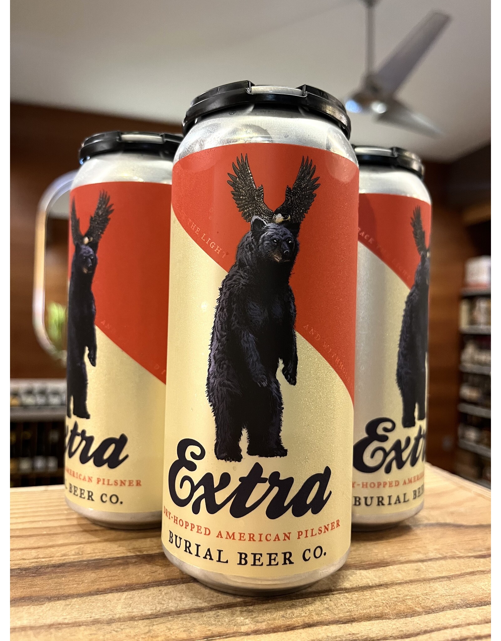 Burial Vivid Dry-Hopped Pilsner - 4x16 oz.