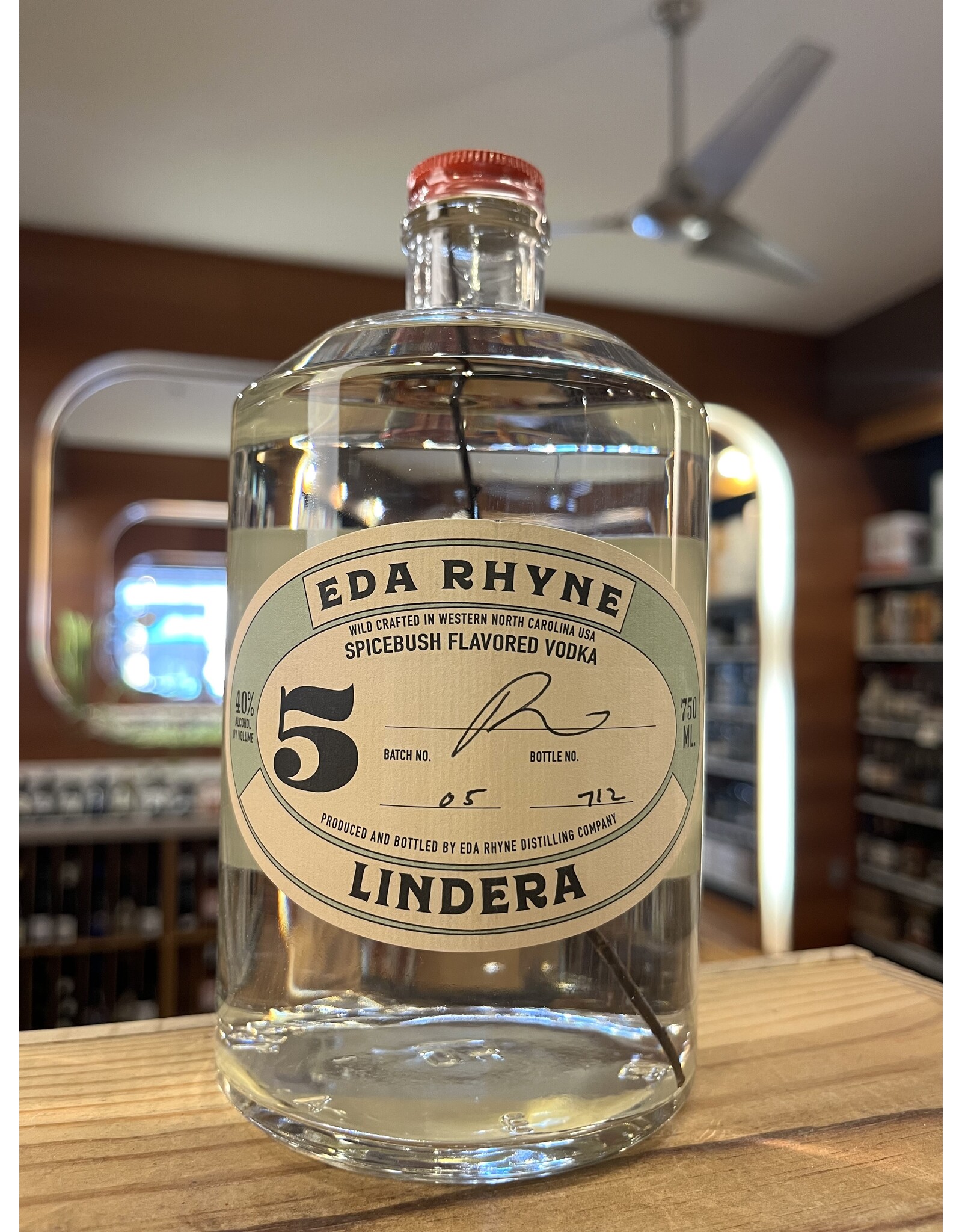 Eda Rhyne Lindera Spicebush Flavored Vodka - 750 ML