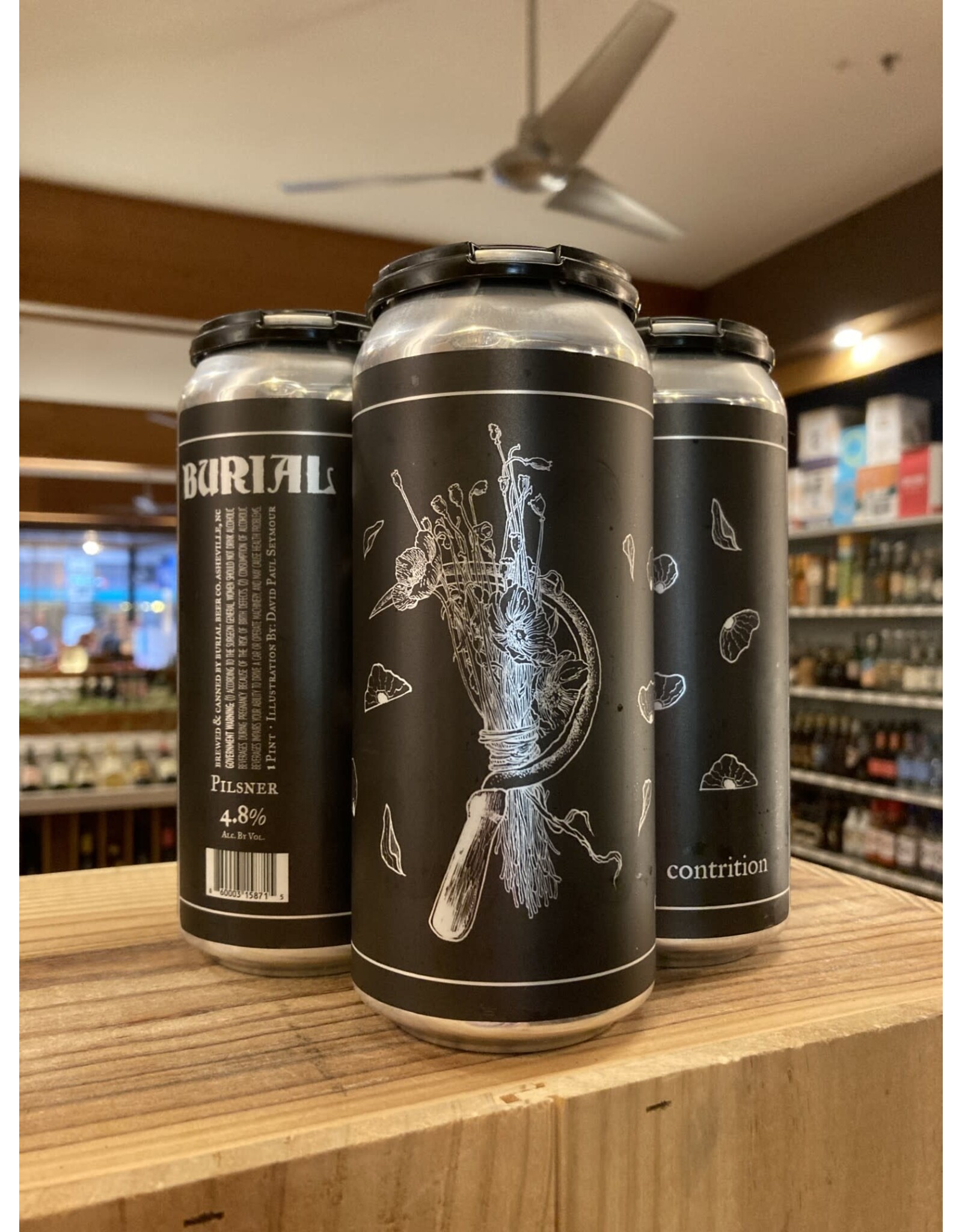 Burial Contrition Pilsner - 4x16 oz.