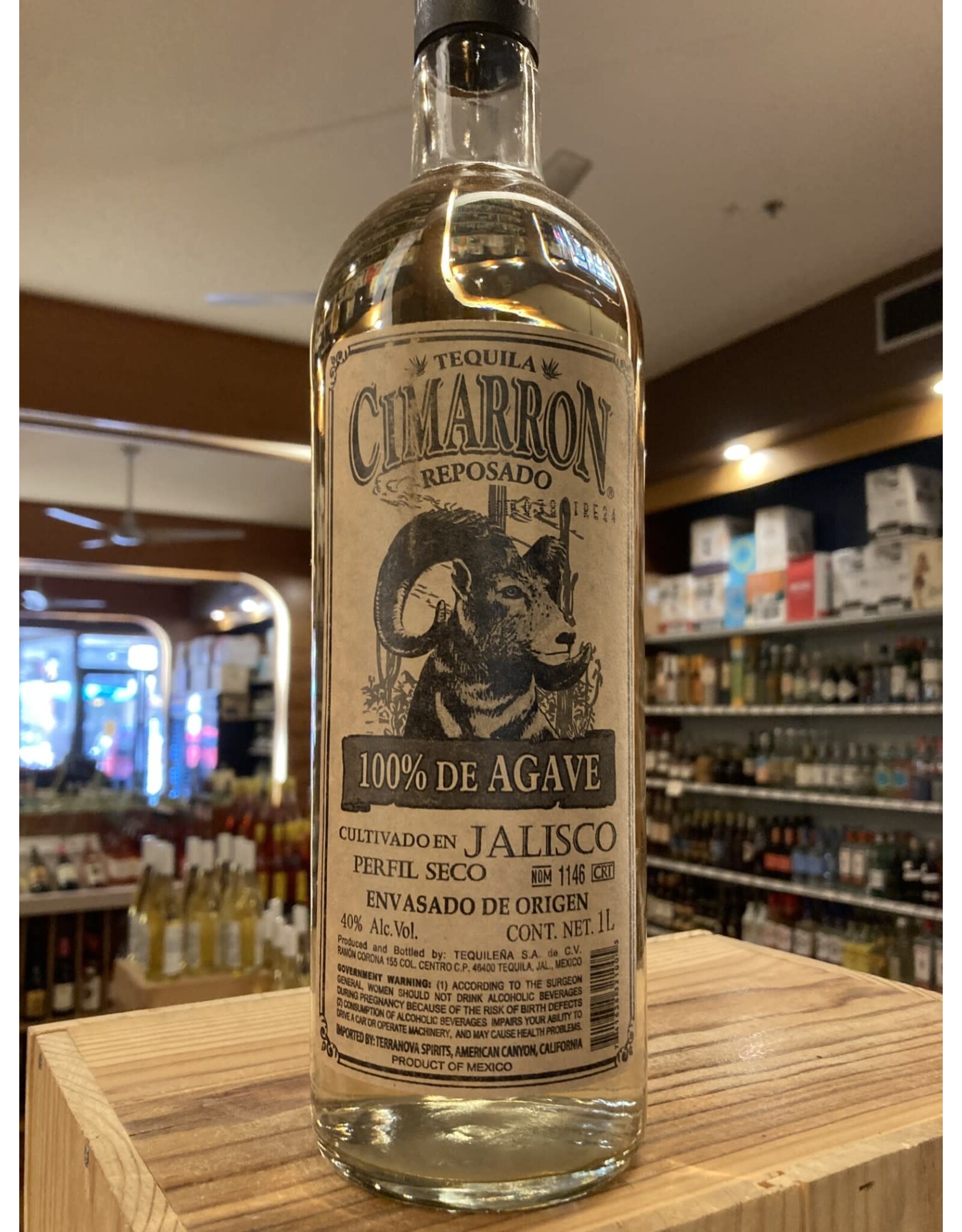 Cimarron Reposado Tequila - 1 Liter