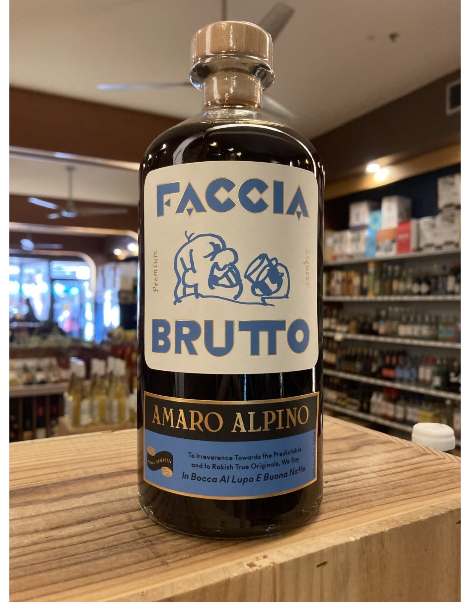Faccia Brutto Amaro Alpino - 750 ML