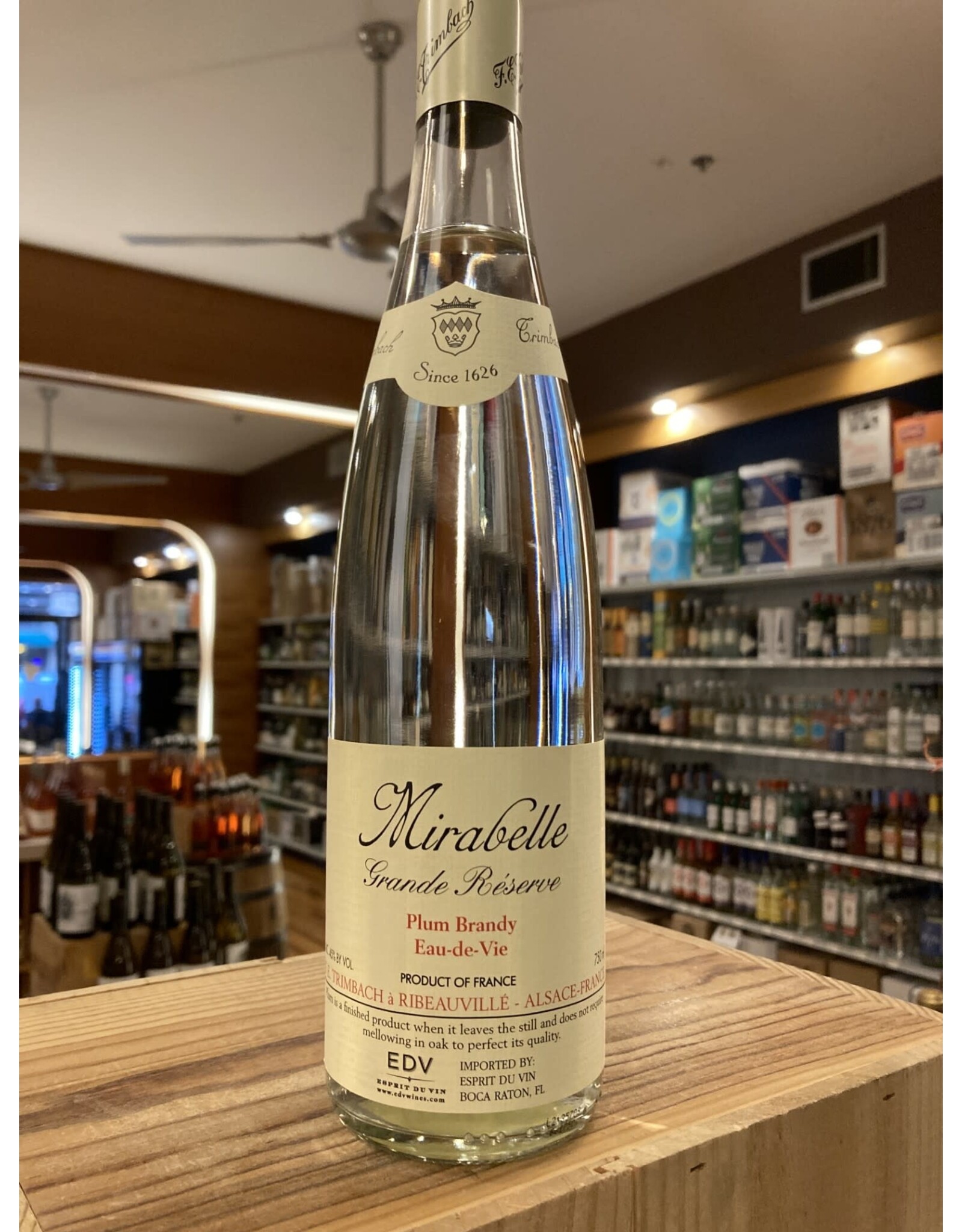 Trimbach Mirabelle Plum Brandy - 750 ML