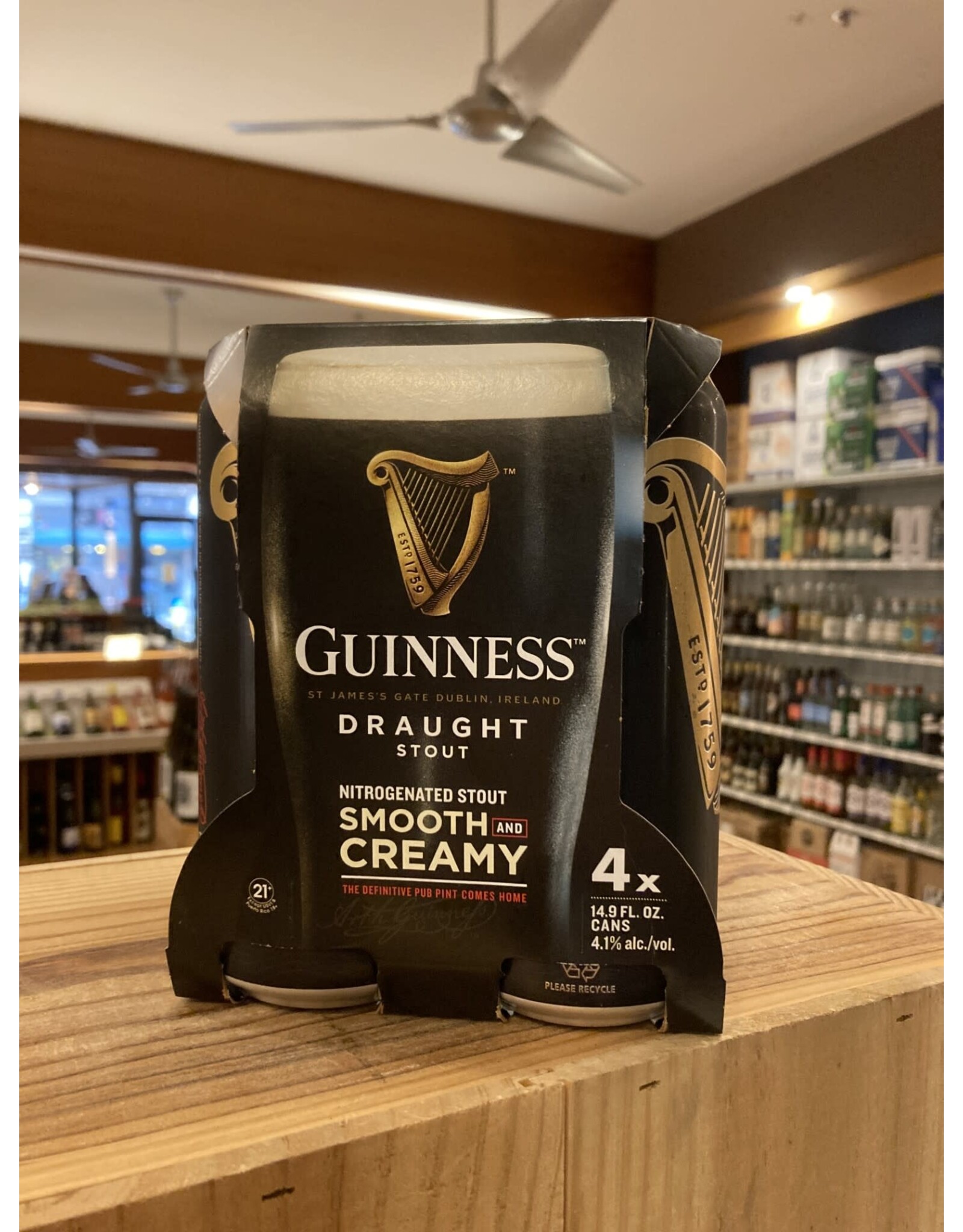 Guinness Draught Stout - 4x14.9 oz.