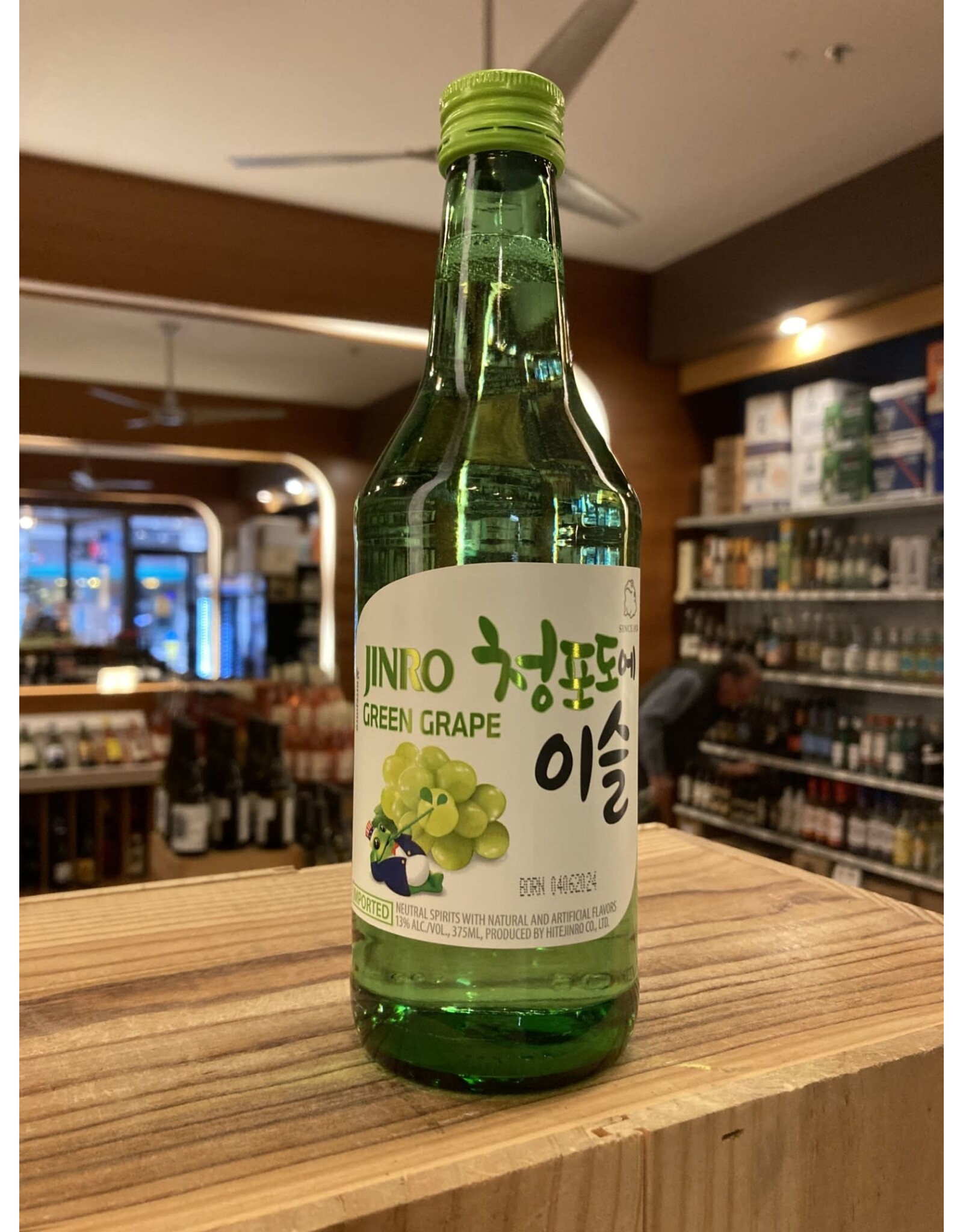 Jinro Green Grape Soju - 375 ML