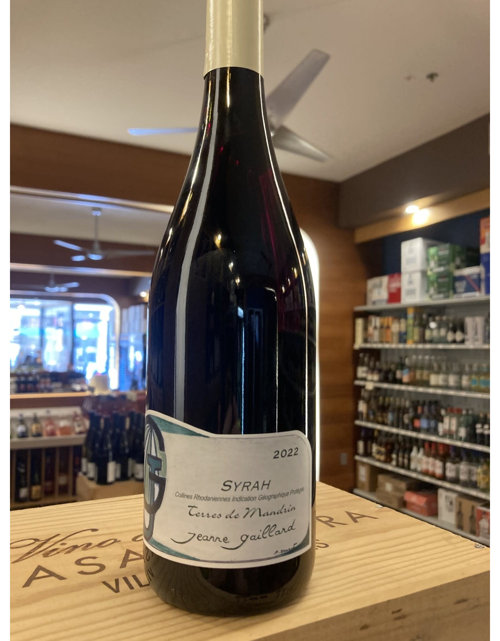 Jeanne Gaillard Terres de Mandrin Syrah - 750 ML