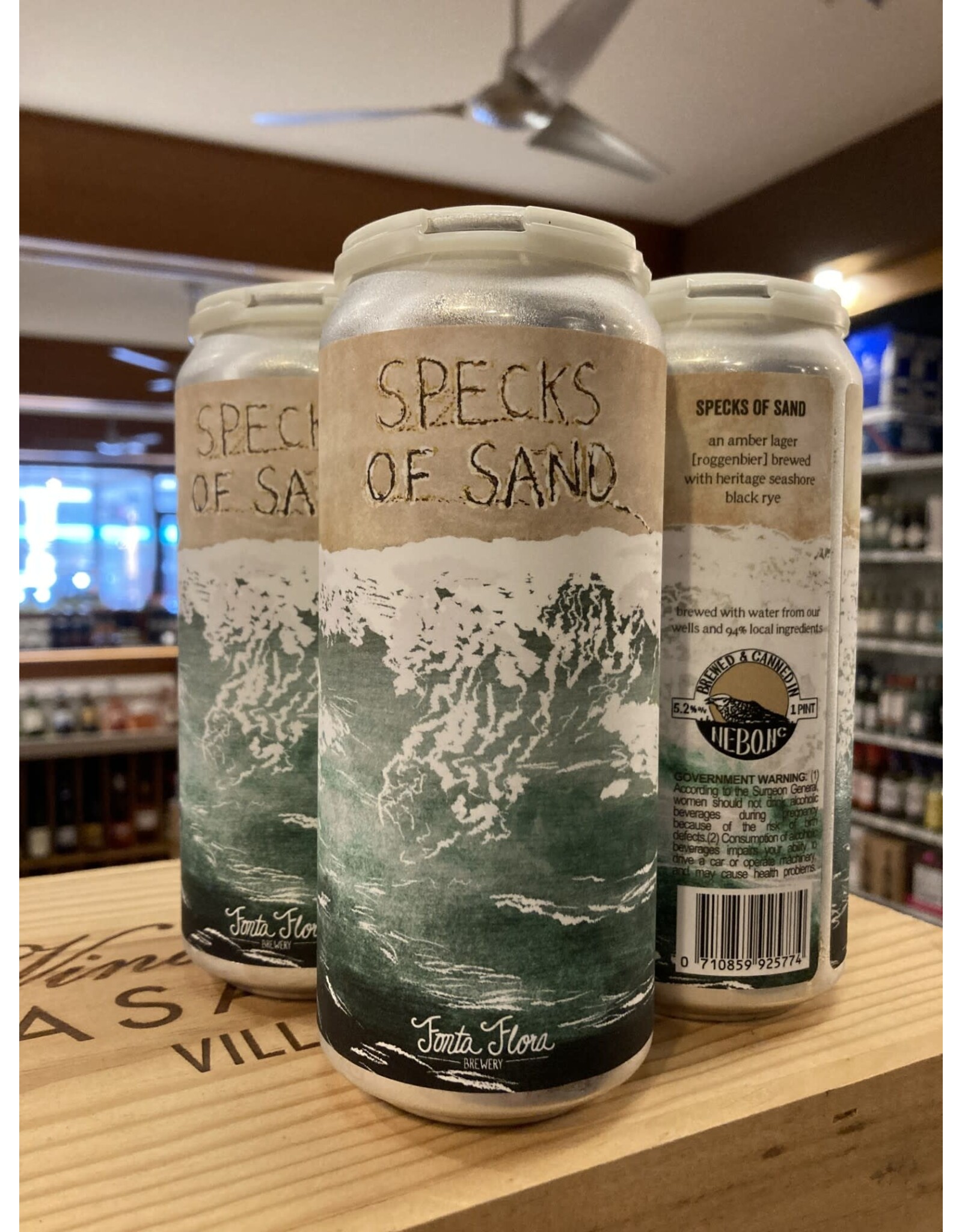 Fonta Flora Specks of Sand Roggenbier - 4x16 oz.