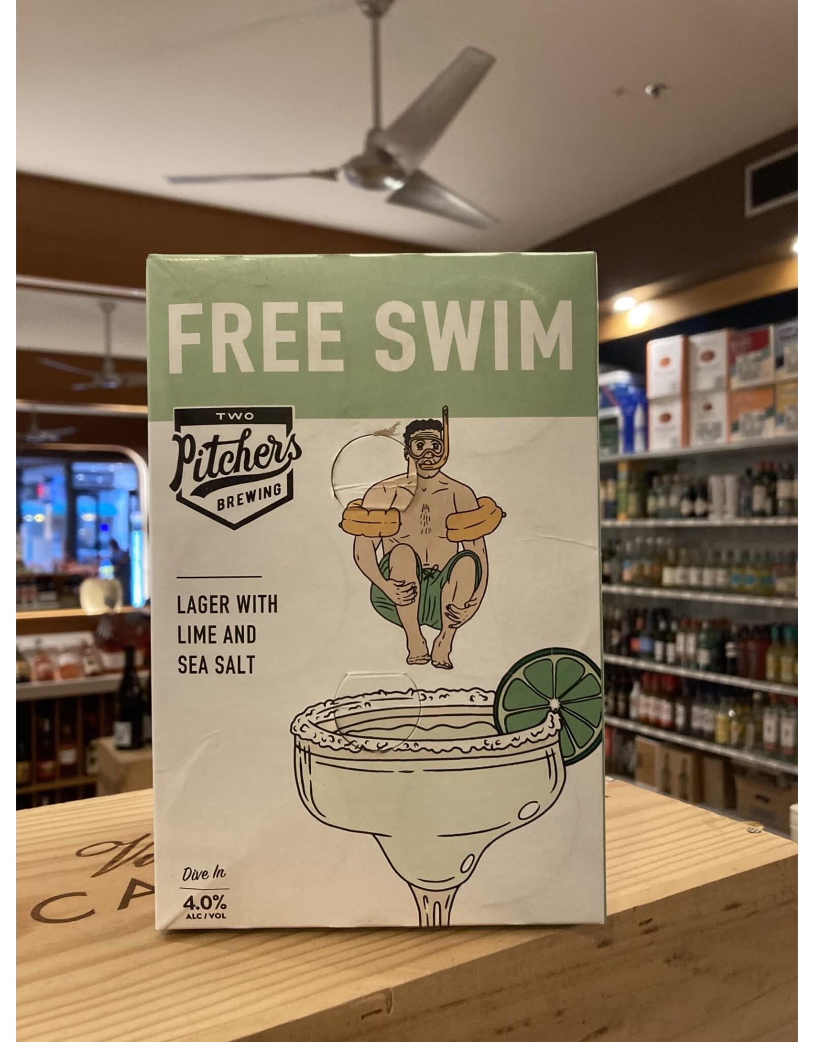 Two Pitchers Free Swim Lager - 6x12 Oz.