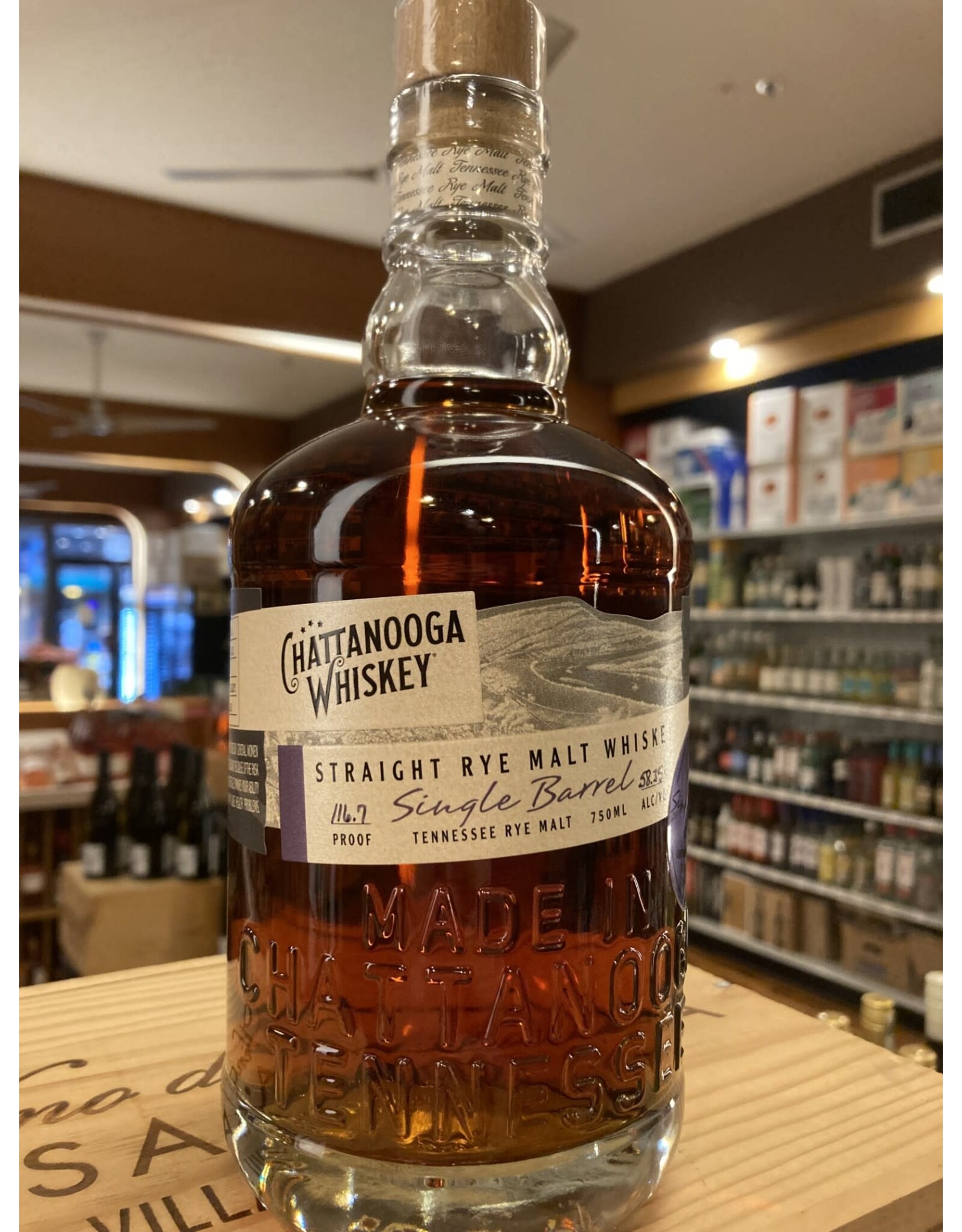 Chattanooga Whiskey Single Barrel Rye - 750 ML