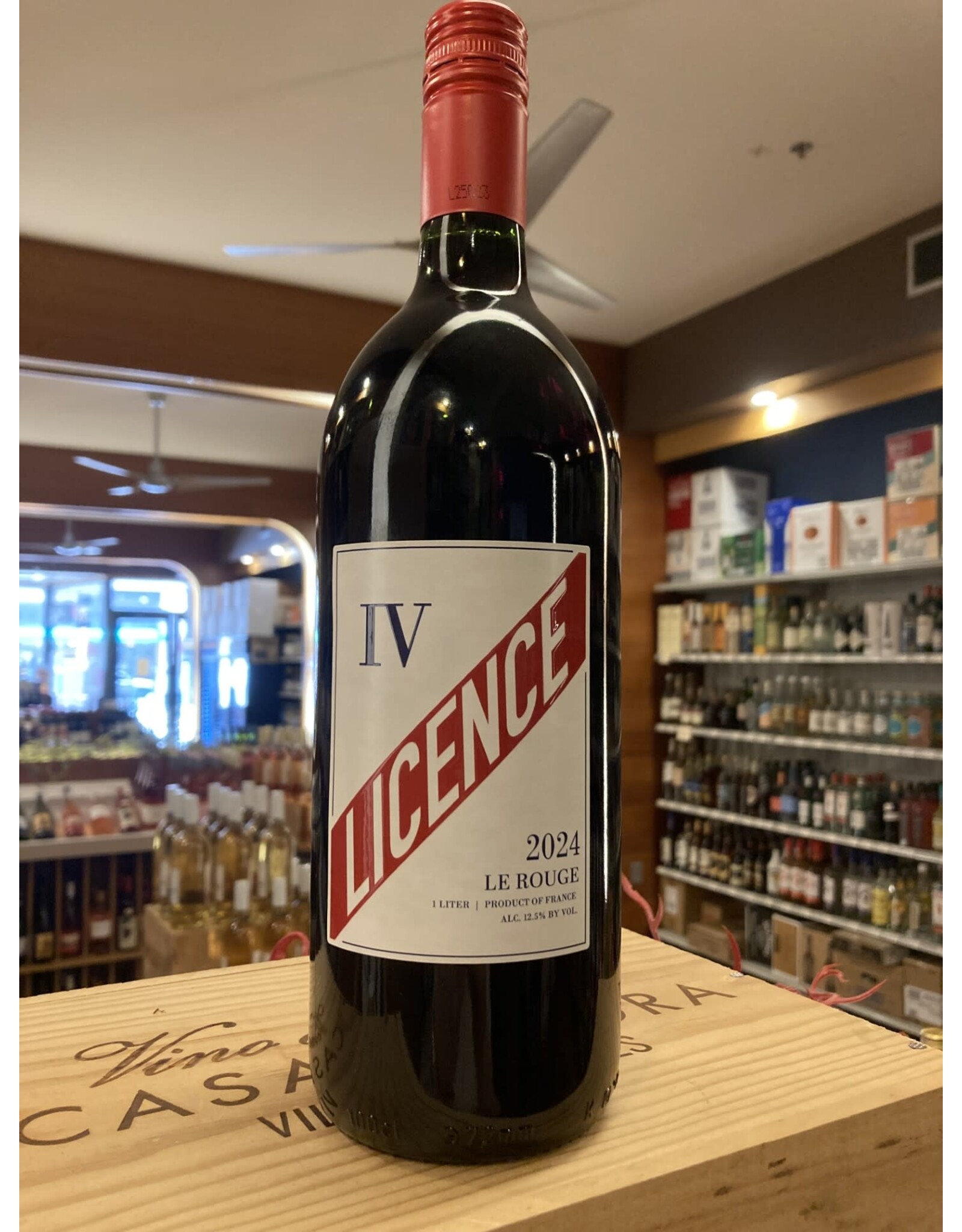 Licence IV Le Rouge Vin de France - 1 Liter