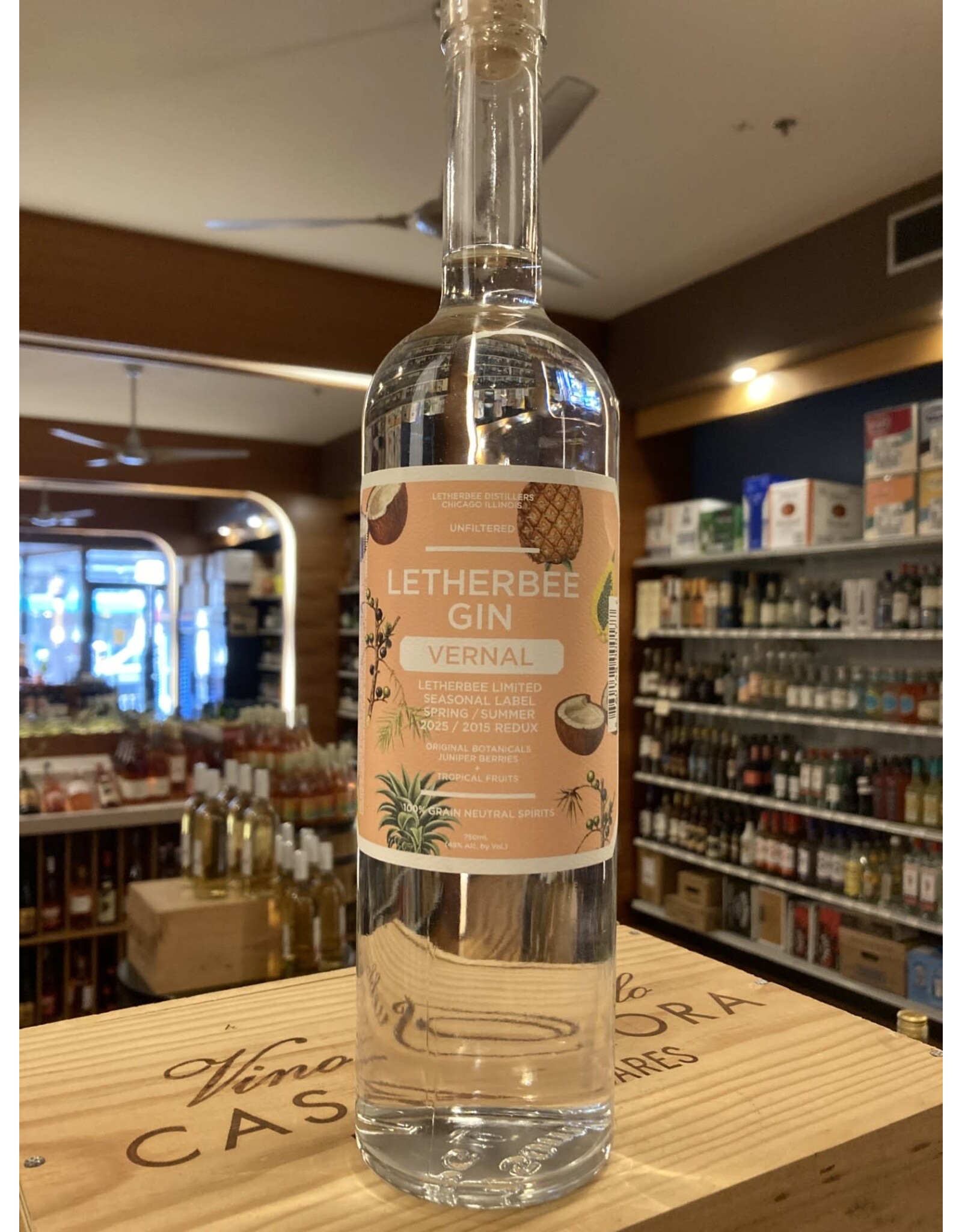 Letherbee Vernal Tropical Gin - 750 ML