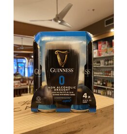 Guinness Zero Non-Alcoholic Draught - 4x14.9 oz.