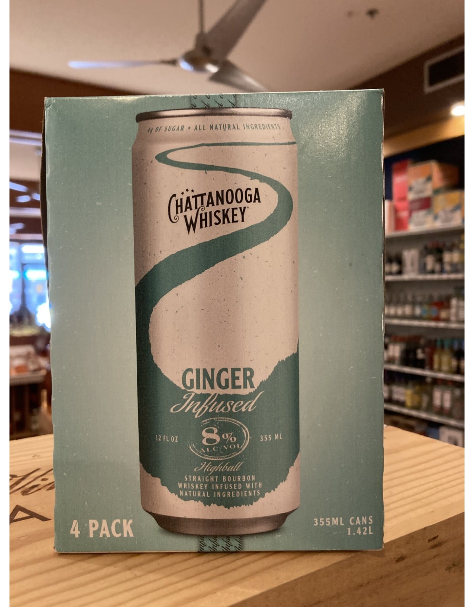 Chattanooga Whiskey Ginger Highball - 4x12 oz.