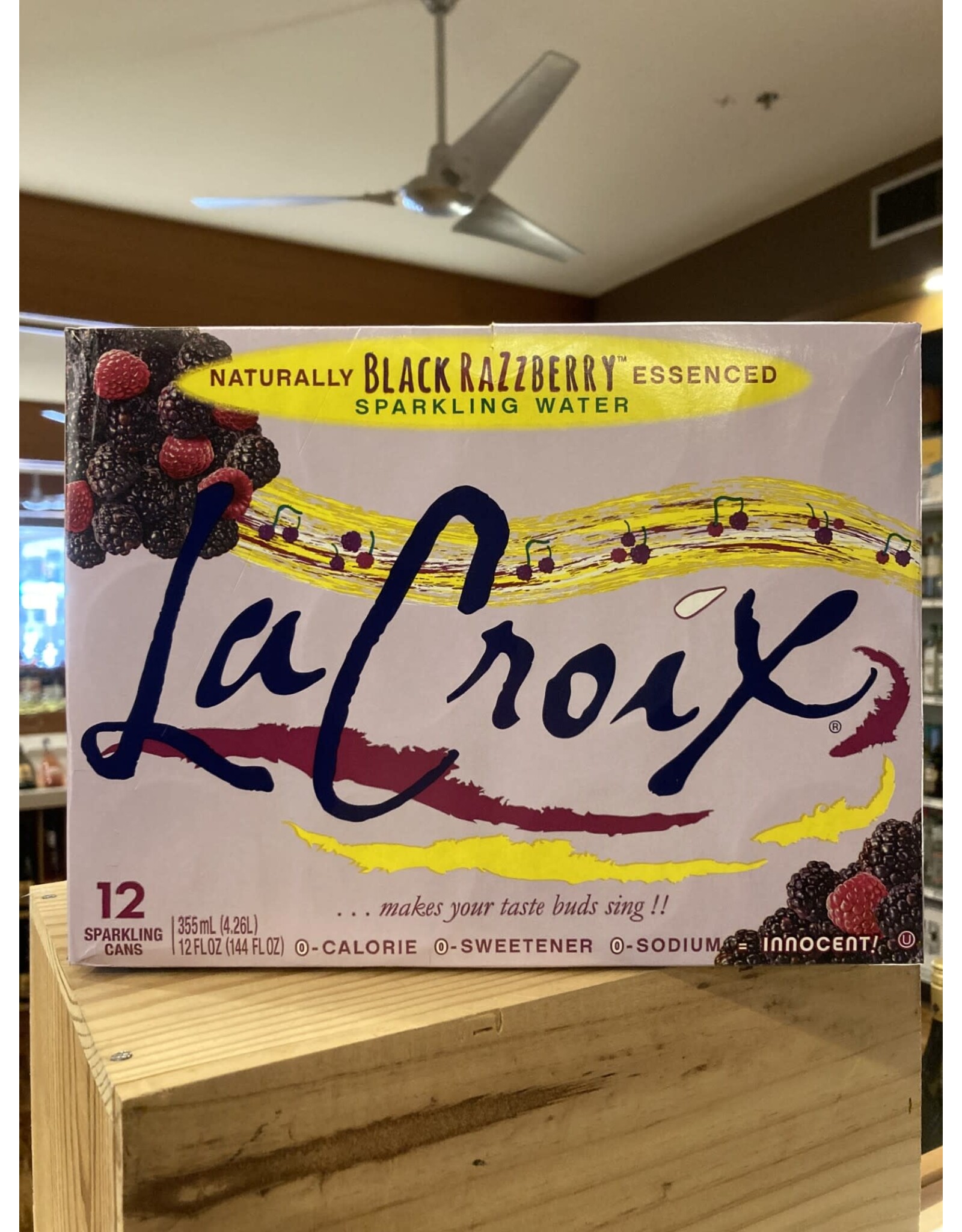 La Croix Black Razzberry - 12x12 oz.