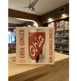 Ghia Non-Alcoholic Ginger Aperitif 4pk Cans - 4x8 oz.