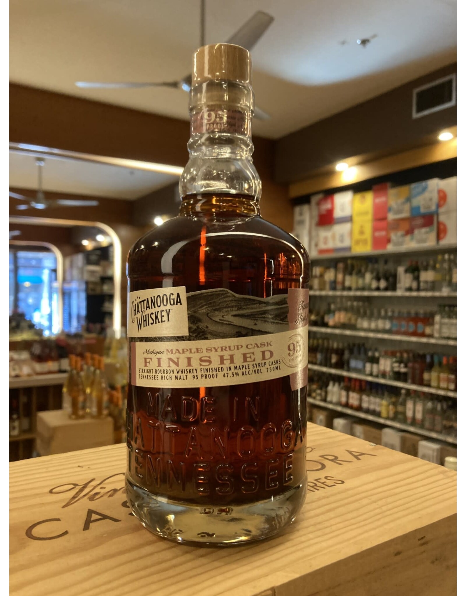 Chattanooga Whiskey Maple Cask Finished Bourbon - 750 ML