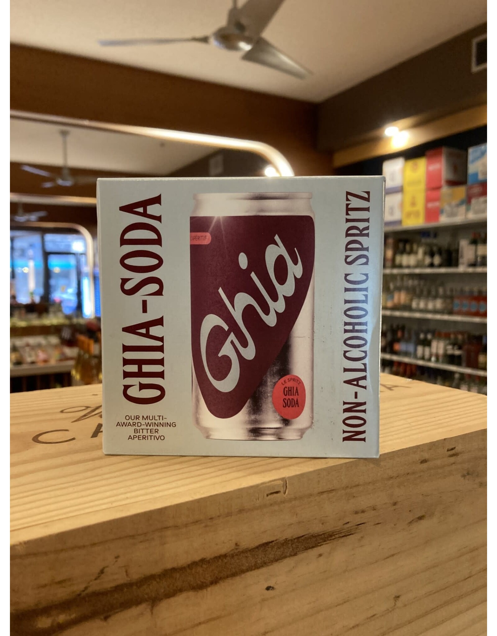 Ghia Non-Alcoholic Aperitif 4pk Cans - 4x8 oz.