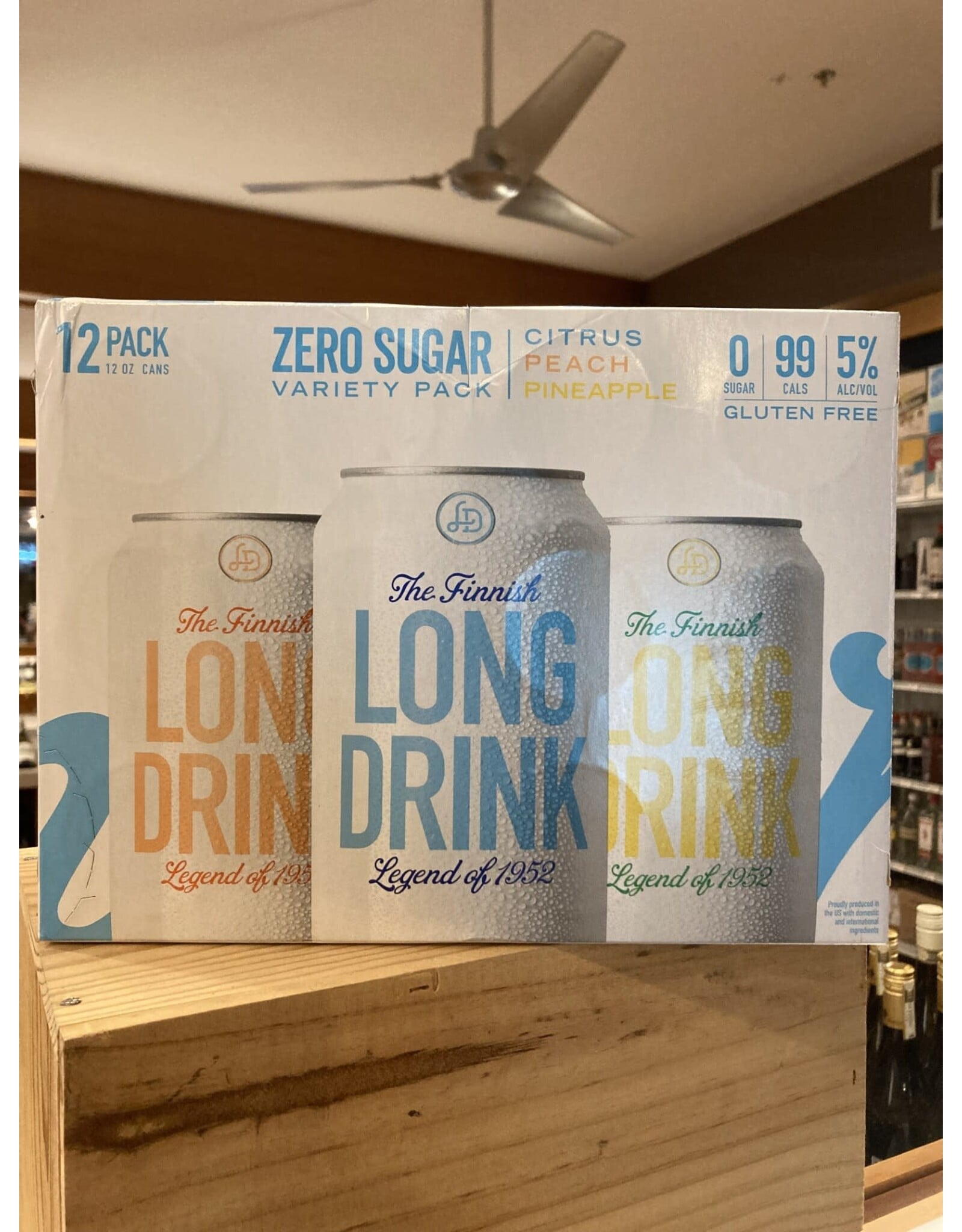 The Finnish Long Drink Zero Sugar Variety Pack - 12x12 oz.