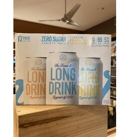 The Finnish Long Drink Zero Sugar Variety Pack - 12x12 oz.