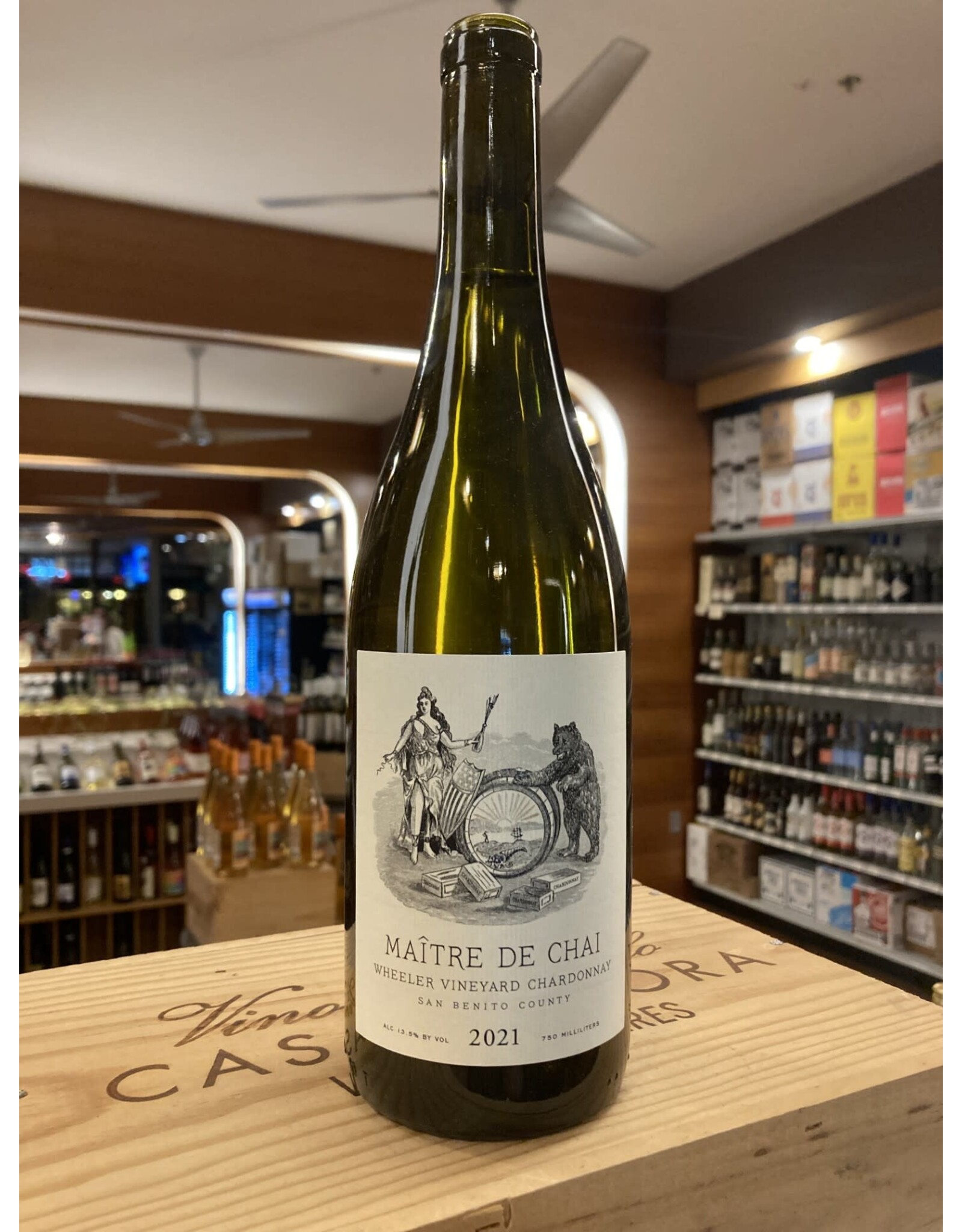 Maitre de Chai Wheeler Vineyard Chardonnay - 750 ML